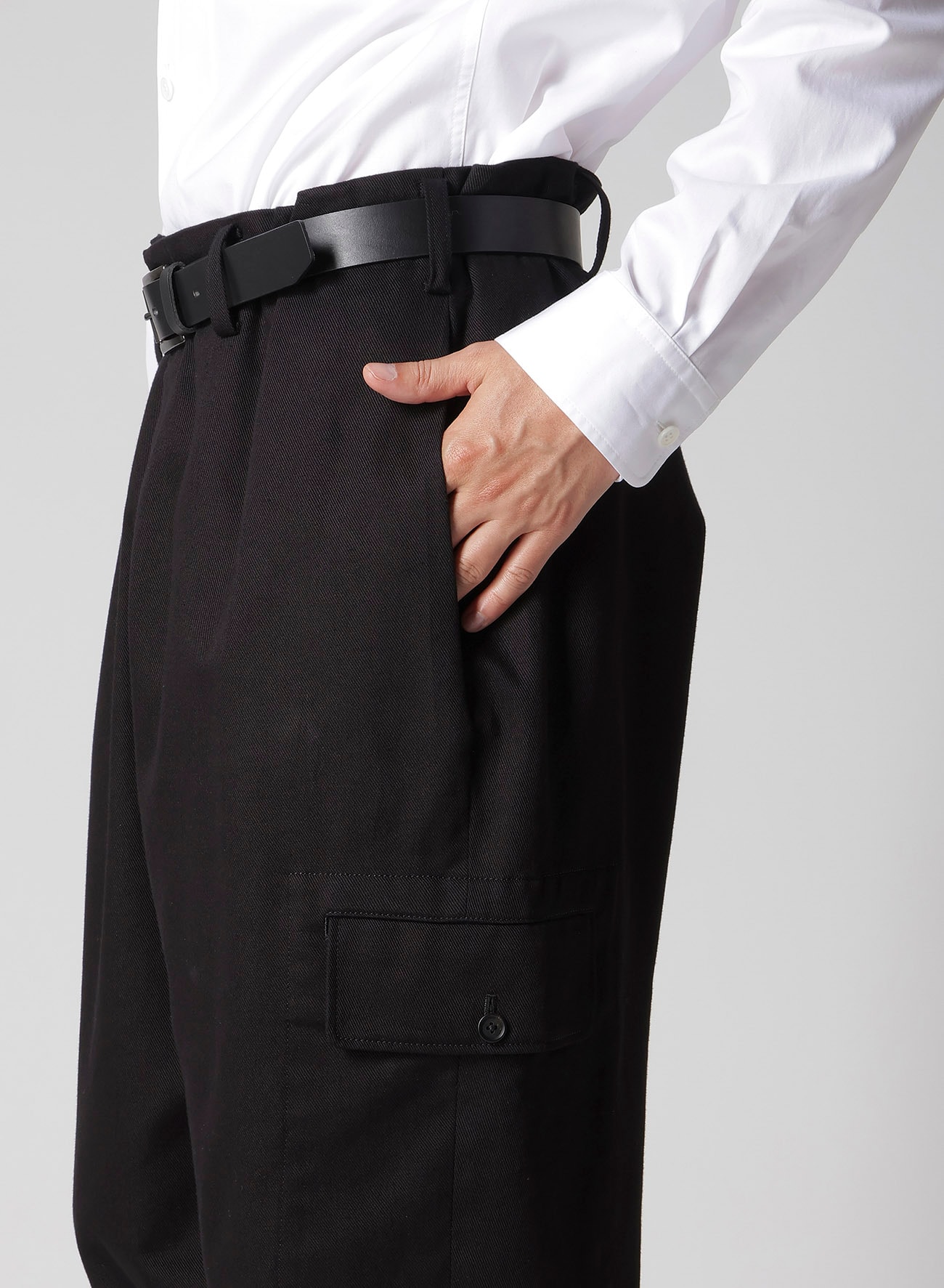 10S KATSURAGI PANTS WITH BOTH SIDE FLAP POCKET