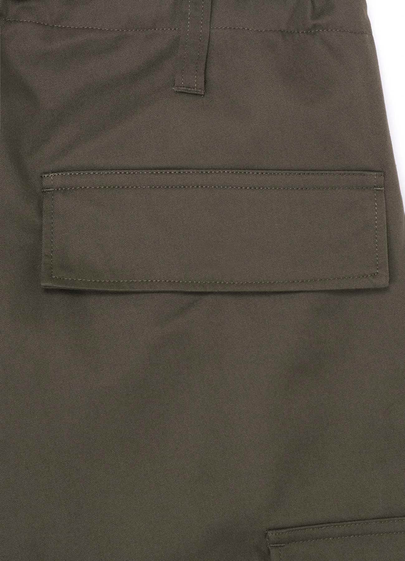 POLYESTER/COTTON TWILL CARGO PANTS