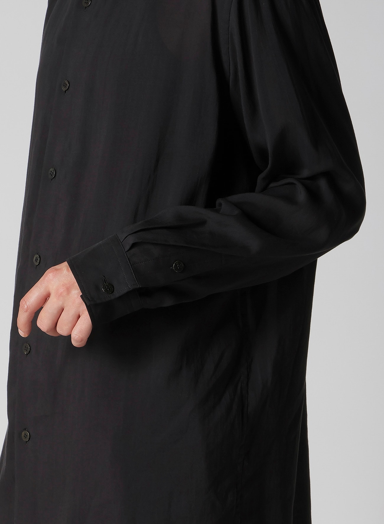 CELLULOSE LAWN TRIPLE COLLAR BLOUSE