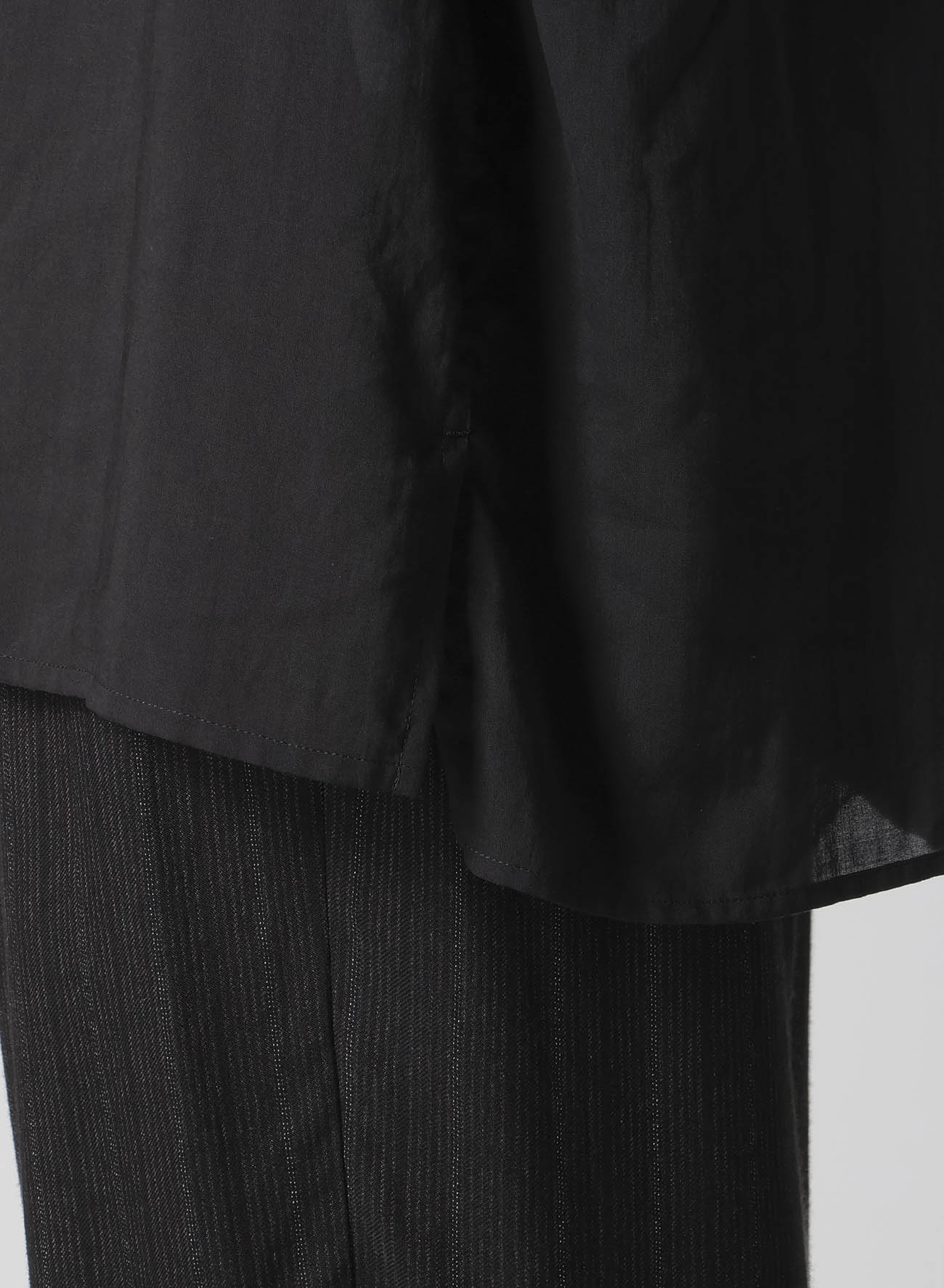 CELLULOSE LAWN TRIPLE COLLAR BLOUSE