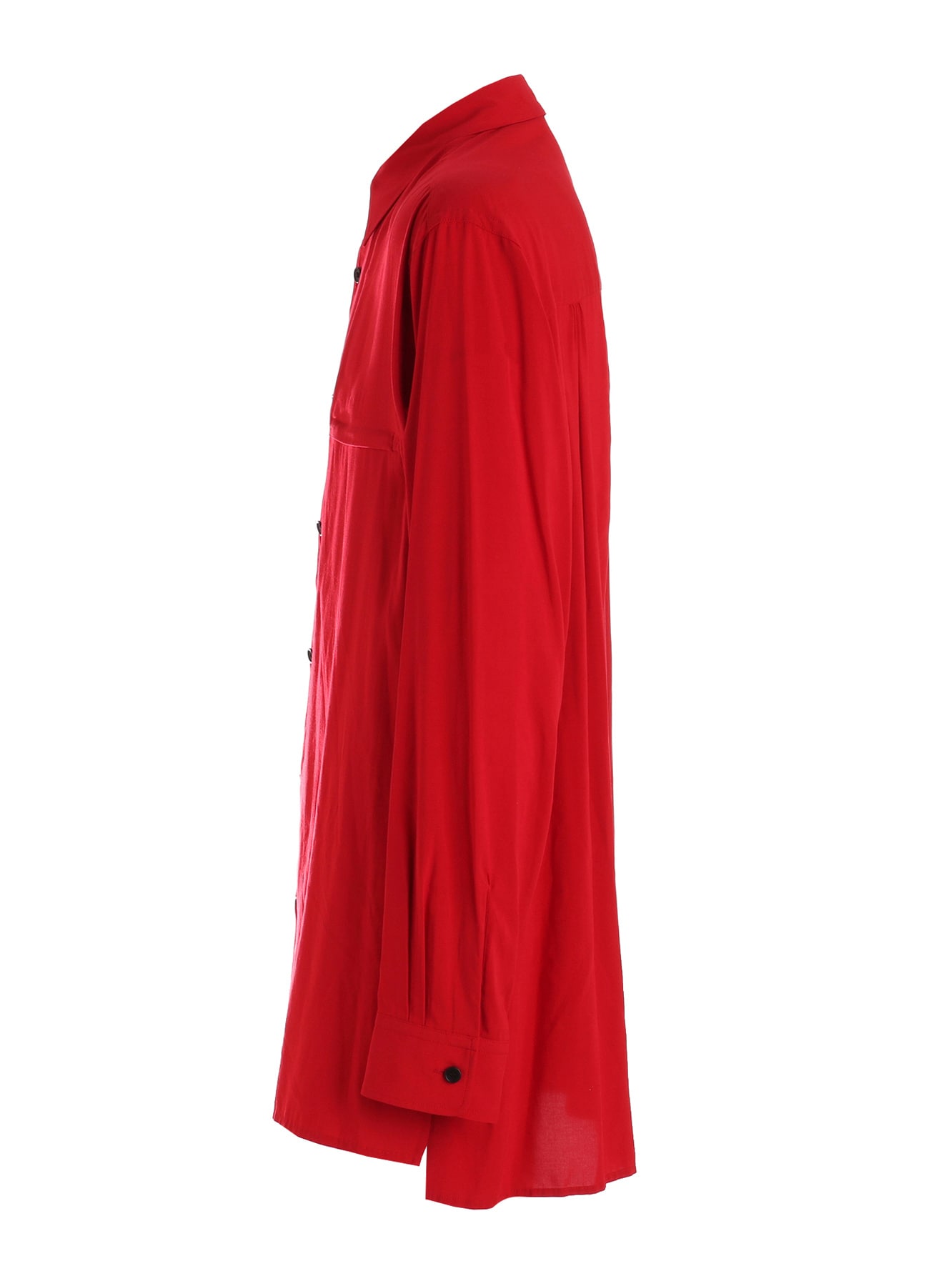 【PIECE UNIQUE】RAYON LAWN ZIP POCKET SHIRT