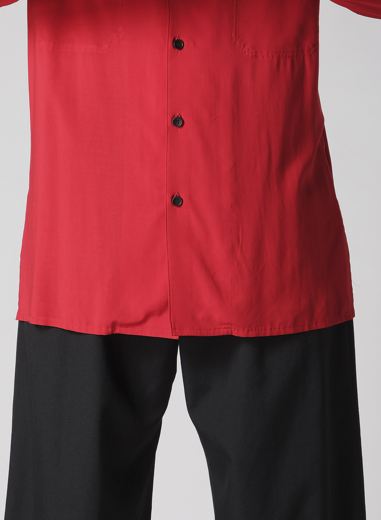 KHADI PANEL STAND COLLAR SHIRT