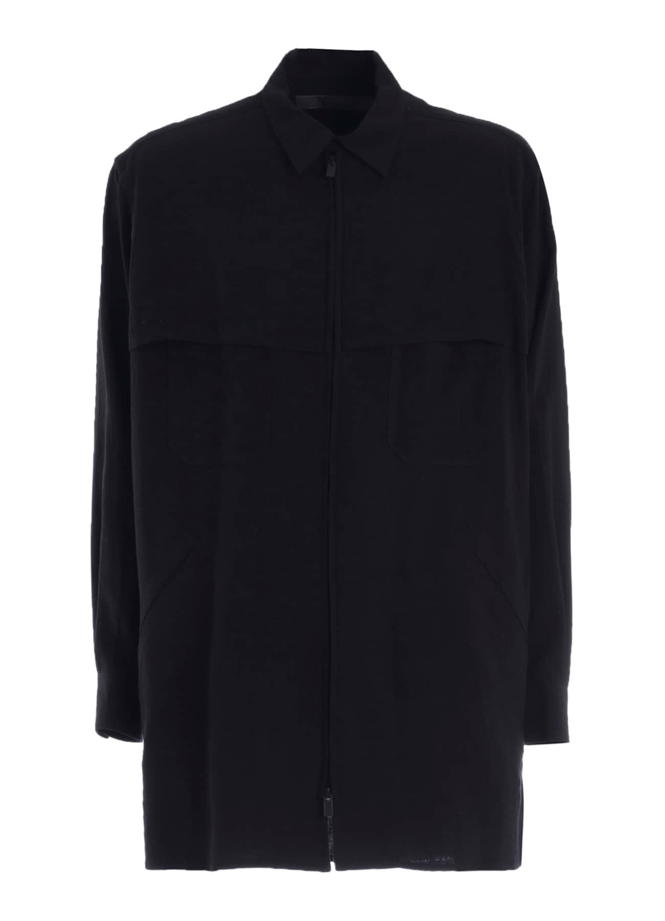 RY/LI CLOTH FRONT ZIP SHIRT