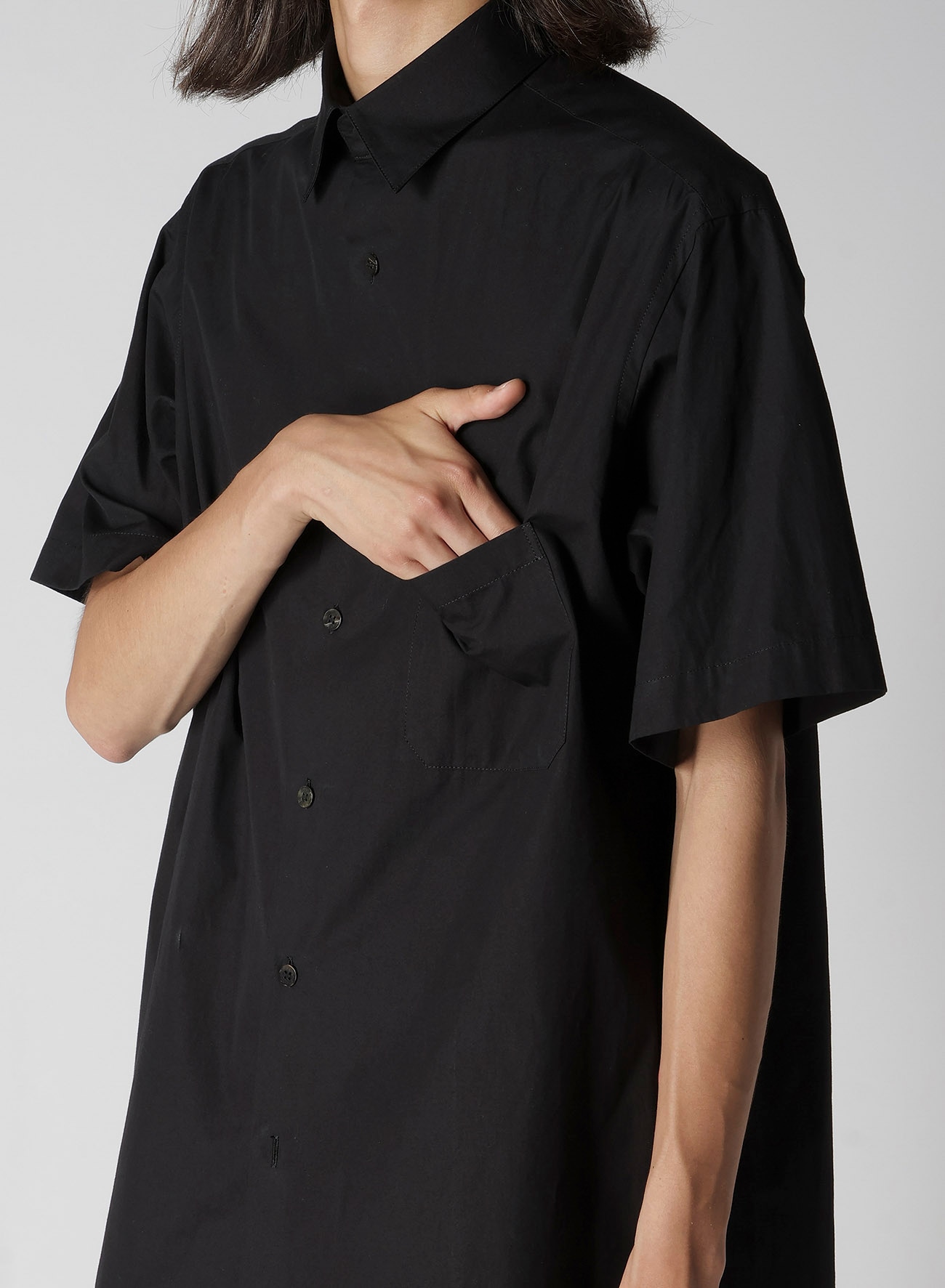 80/2 BROAD STANDARD SHORT SLEEVE BIG SHIRT