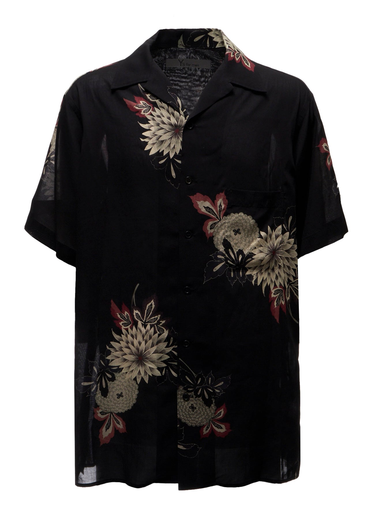 ALOHA SHIRT WITH FLOWER PRINT