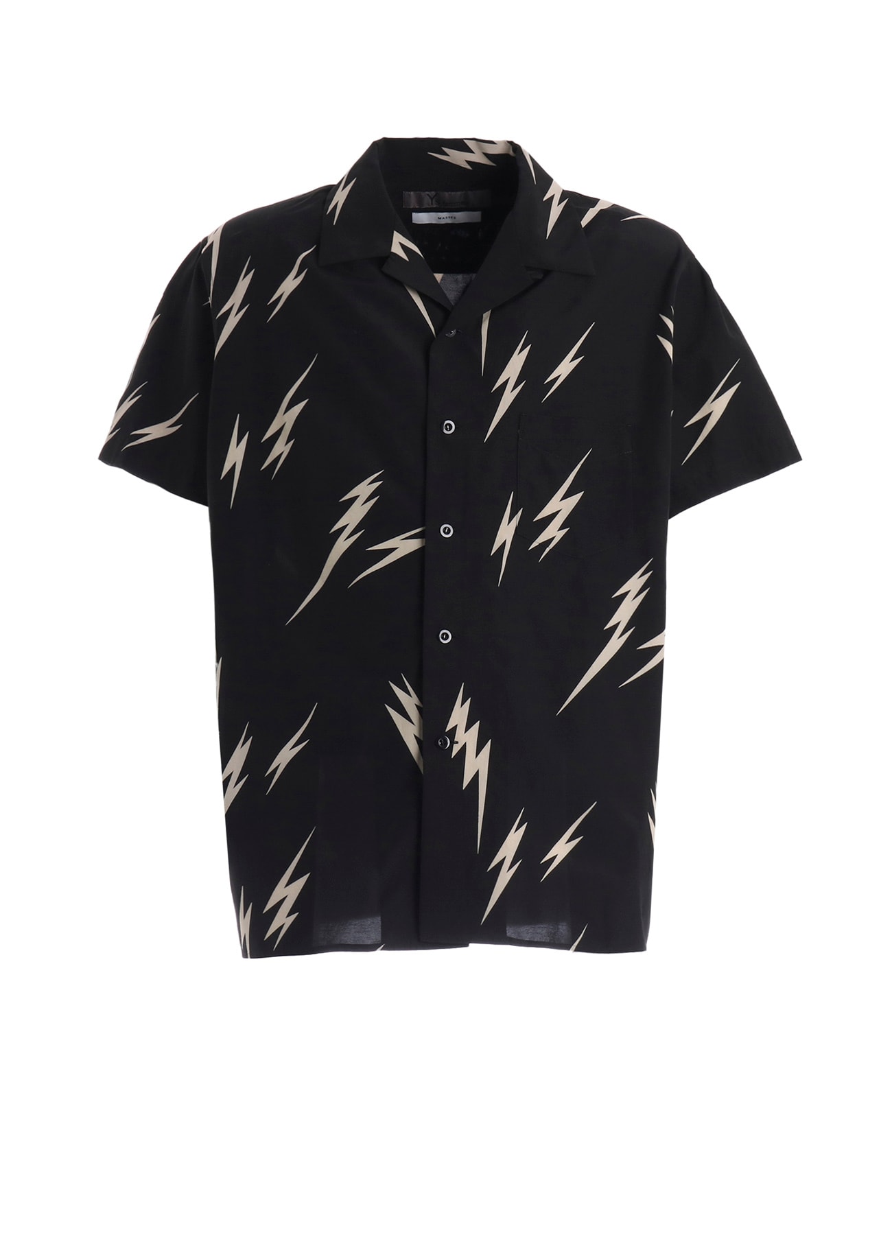 【Y's for men × MASSES】THUNDER BLEACH DYED SHORT SLEEVE SHIRT