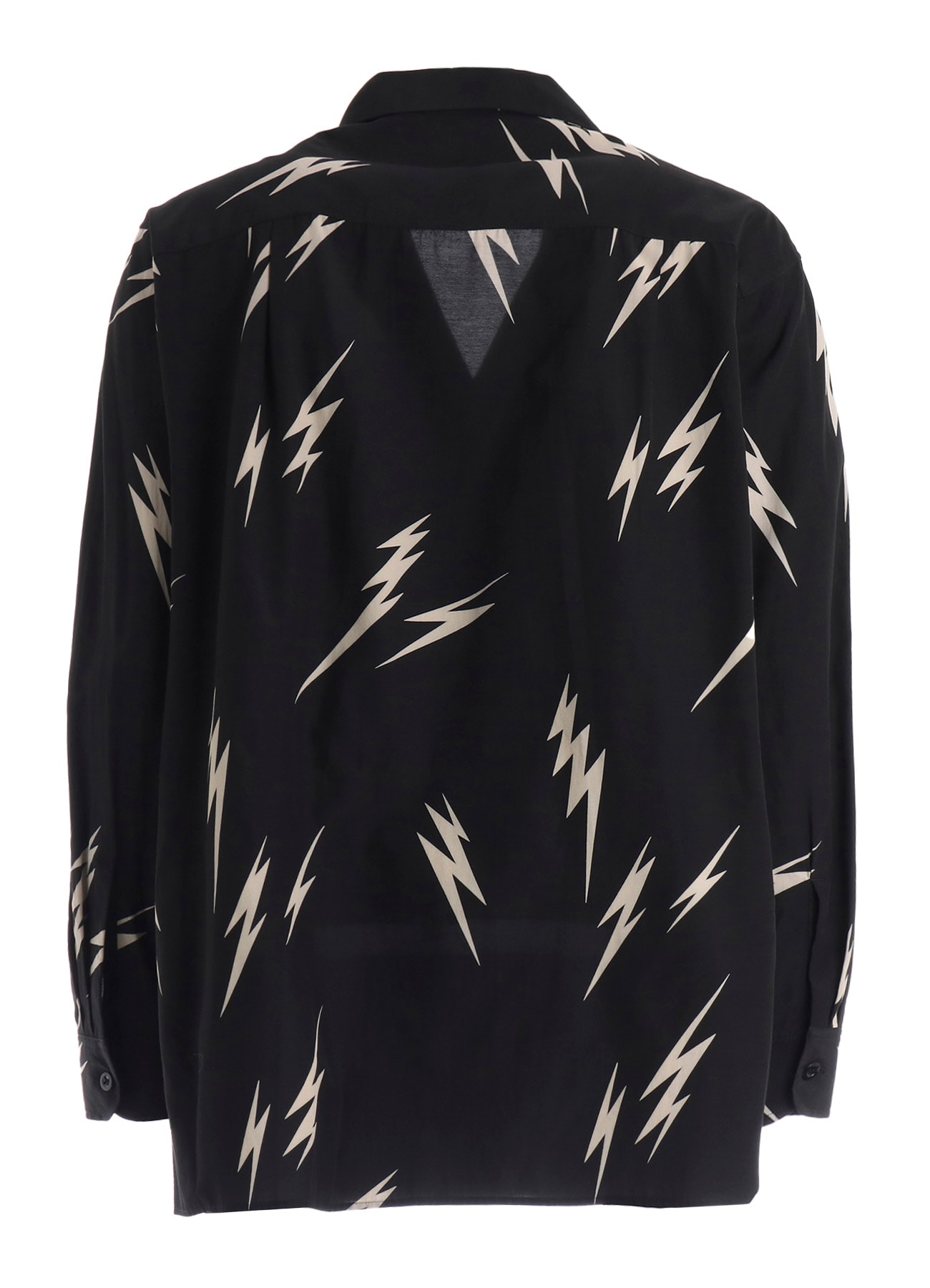 【Y's for men × MASSES】THUNDER BLEACH DYED LONG SLEEVE SHIRT