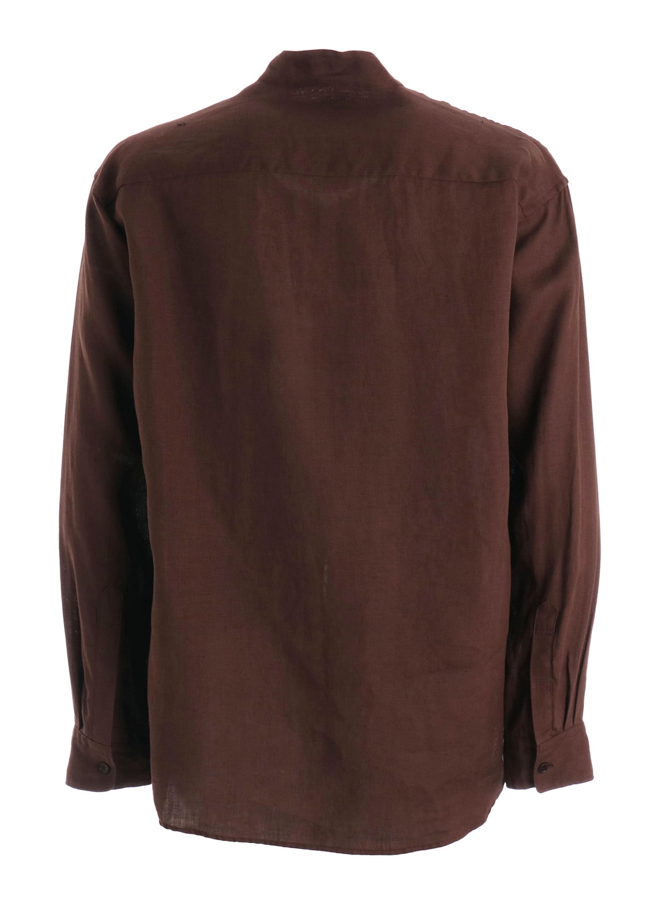 【Y's for men × MASSES】LINEN STAND COLLAR SHIRT