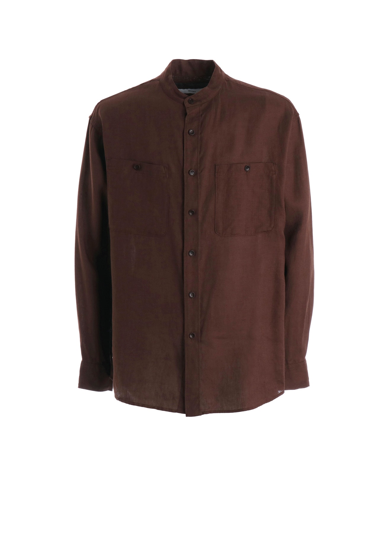 【Y's for men × MASSES】LINEN STAND COLLAR SHIRT