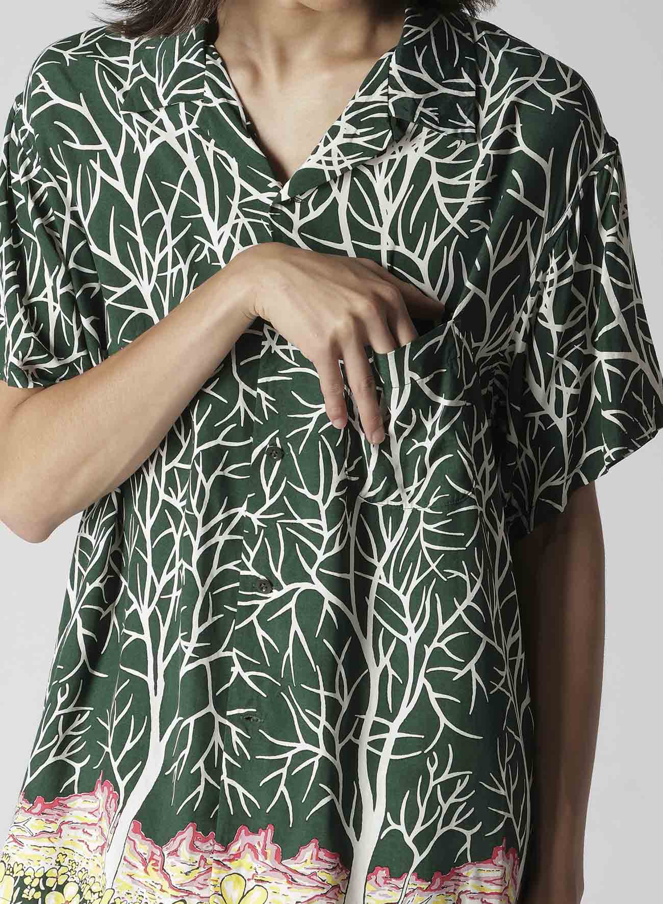 【Y's for men × MASSES】HAWAIIAN SHORT SLEEVE SHIRT