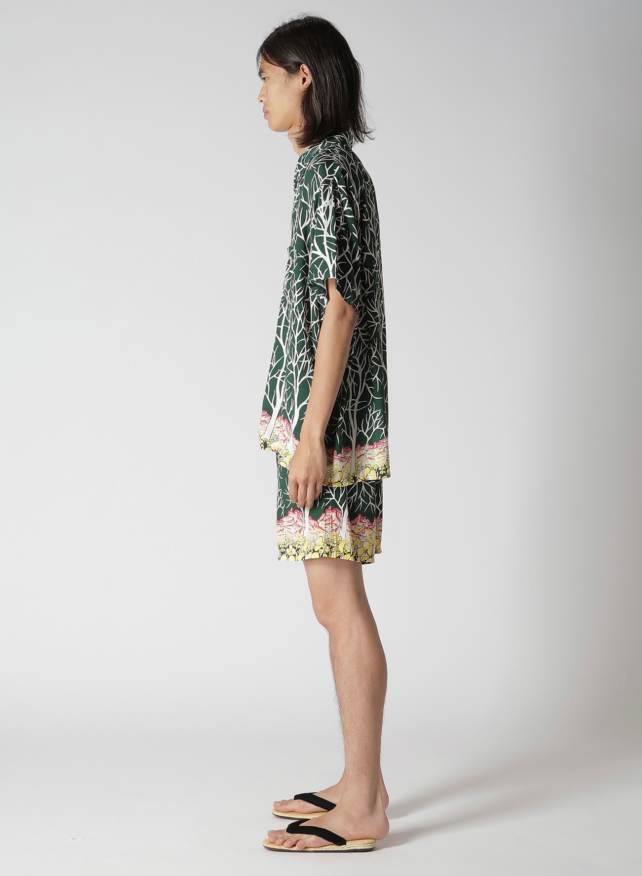 【Y's for men × MASSES】HAWAIIAN SHORT SLEEVE SHIRT