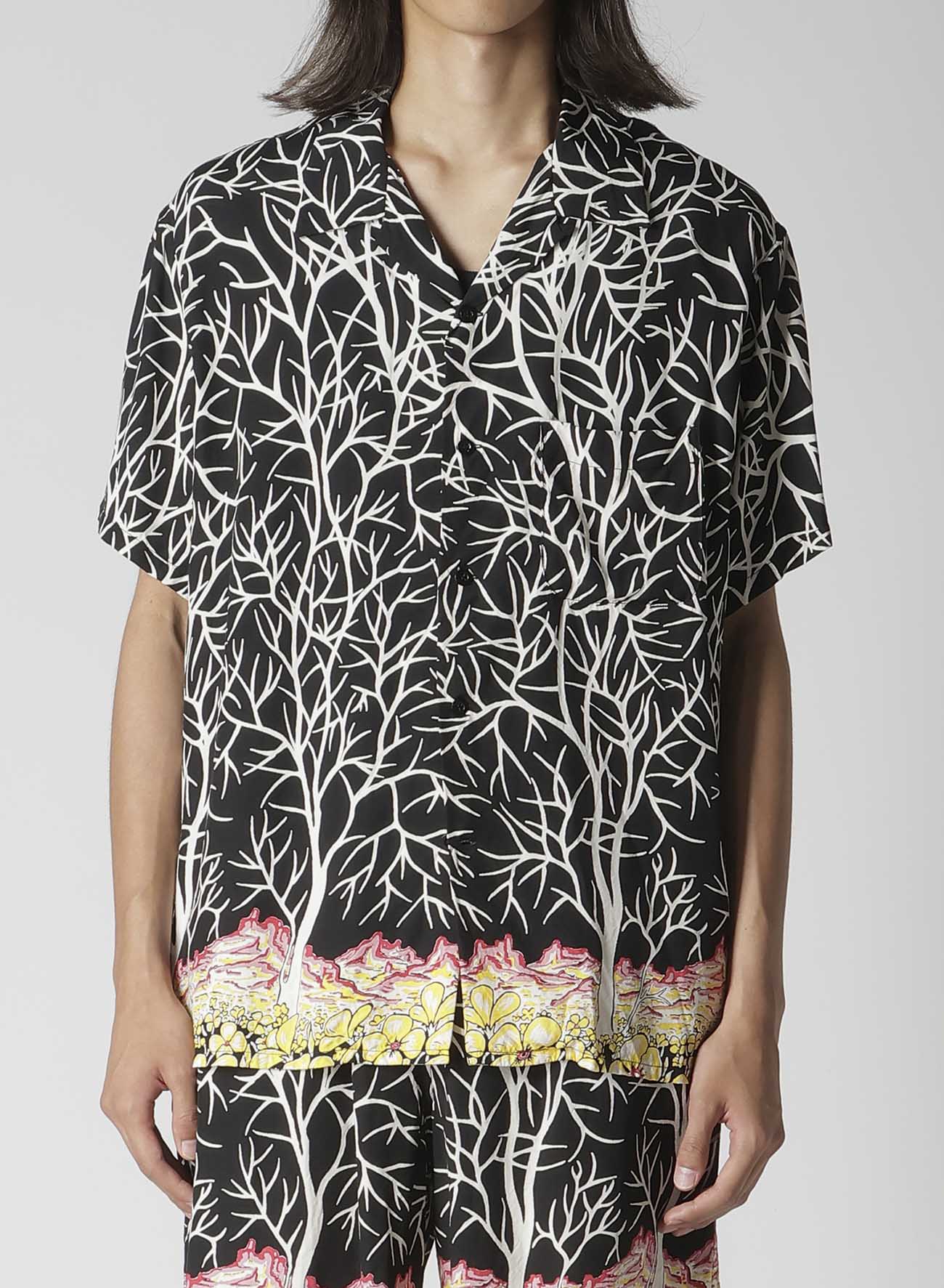 【Y's for men × MASSES】HAWAIIAN SHORT SLEEVE SHIRT