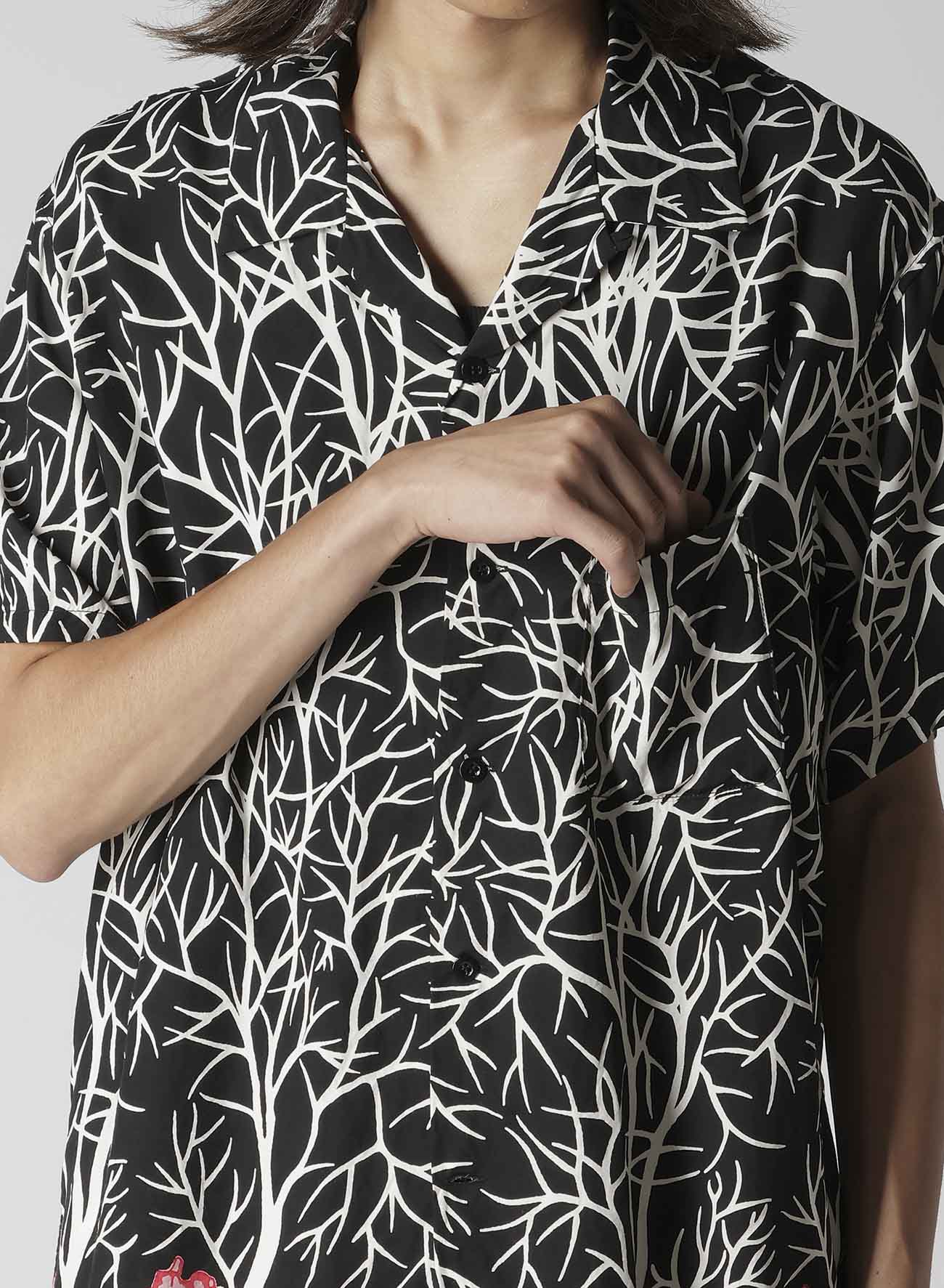 【Y's for men × MASSES】HAWAIIAN SHORT SLEEVE SHIRT