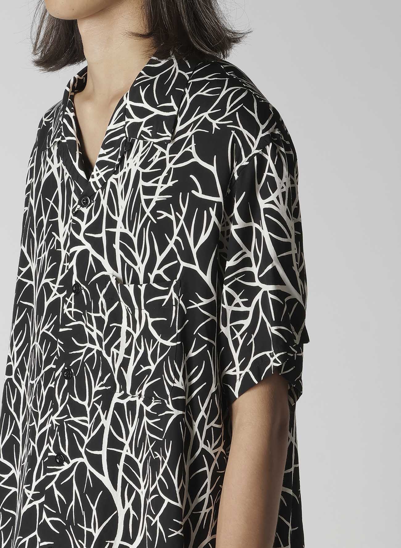 【Y's for men × MASSES】HAWAIIAN SHORT SLEEVE SHIRT