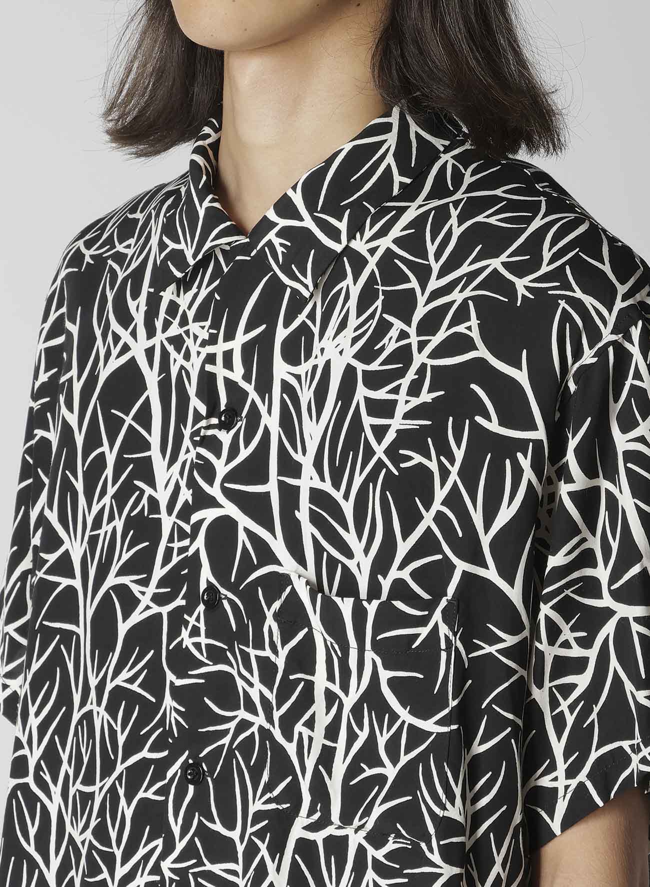 【Y's for men × MASSES】HAWAIIAN SHORT SLEEVE SHIRT