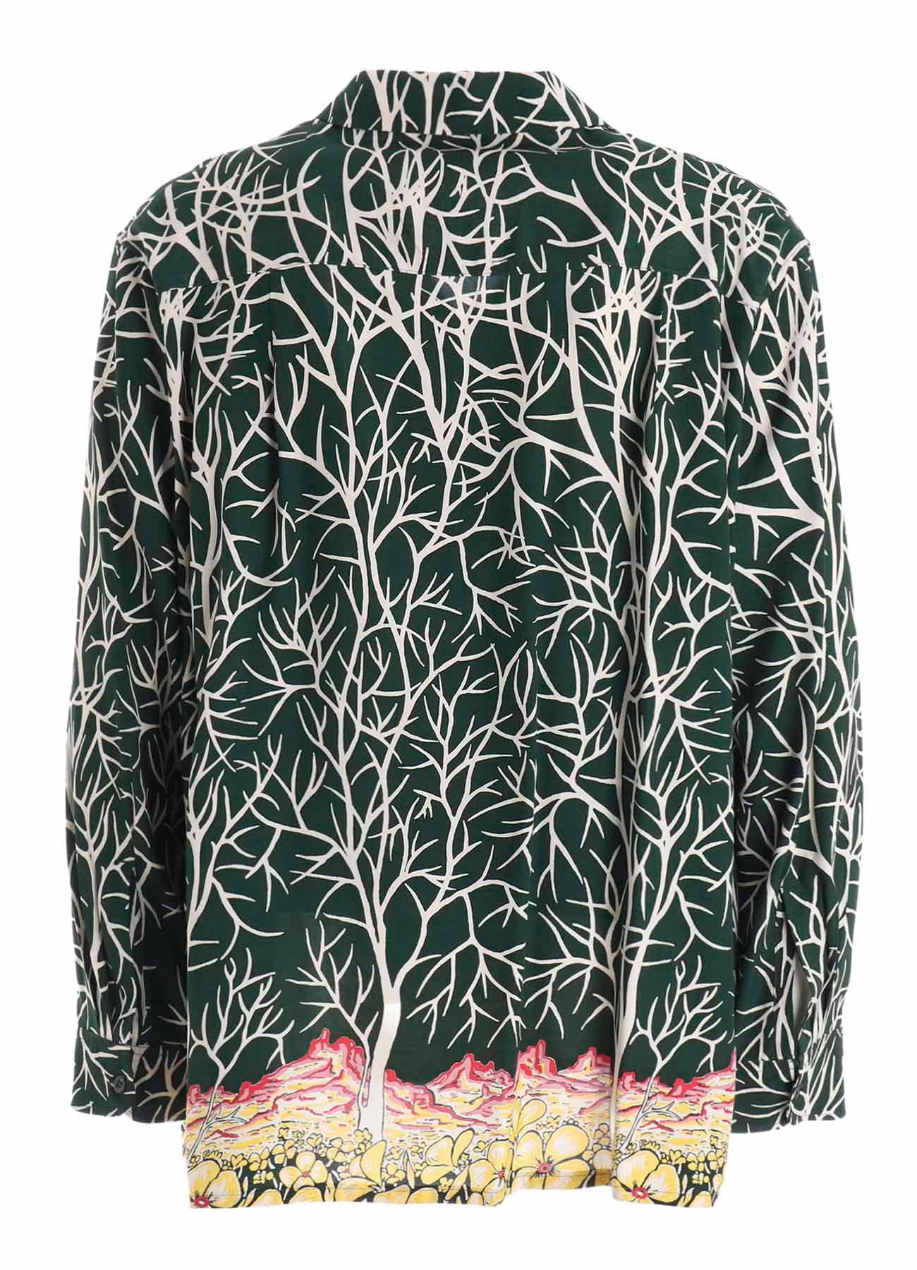 【Y's for men × MASSES】HAWAIIAN LONG SLEEVE SHIRT