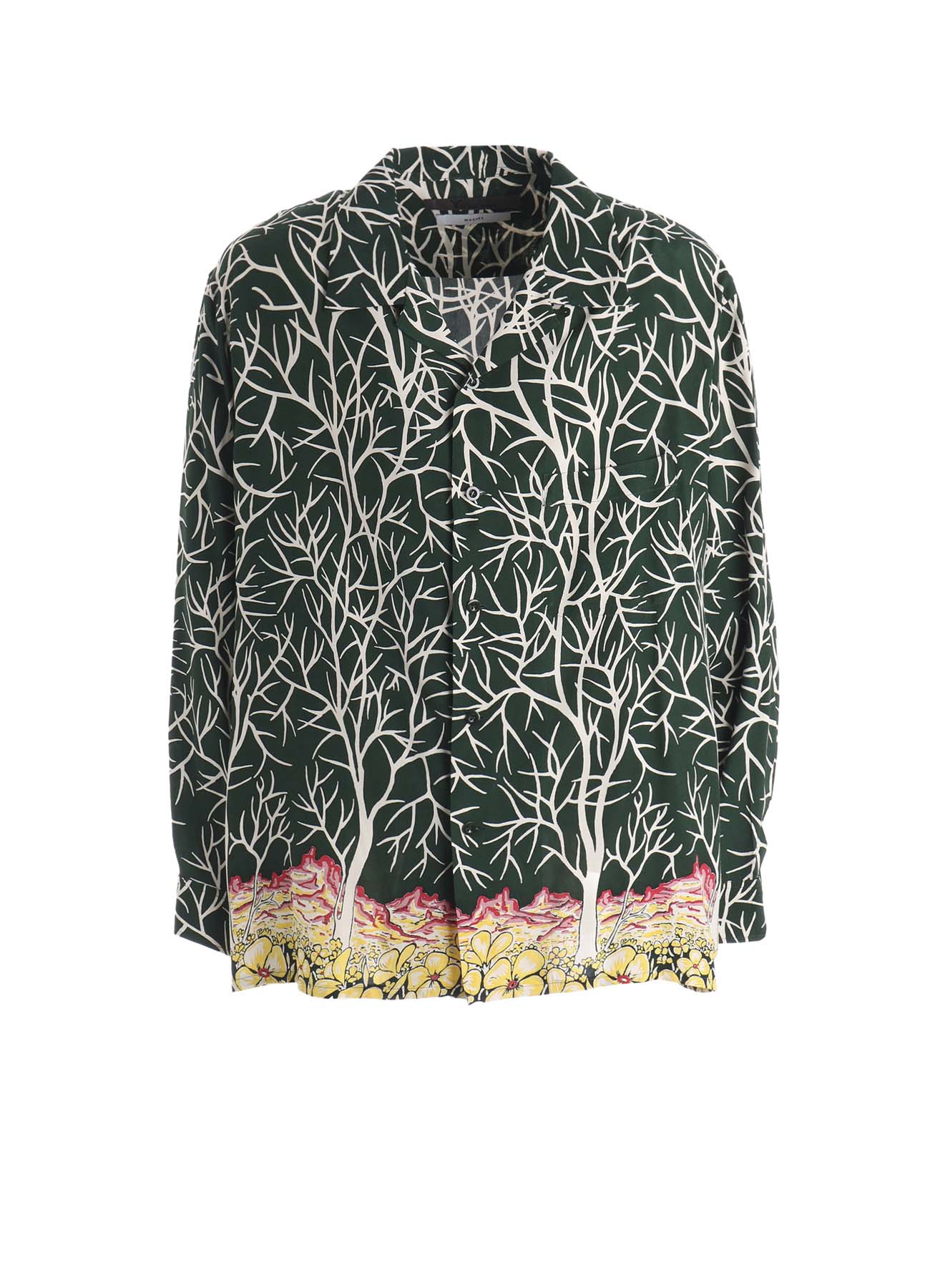 【Y's for men × MASSES】HAWAIIAN LONG SLEEVE SHIRT