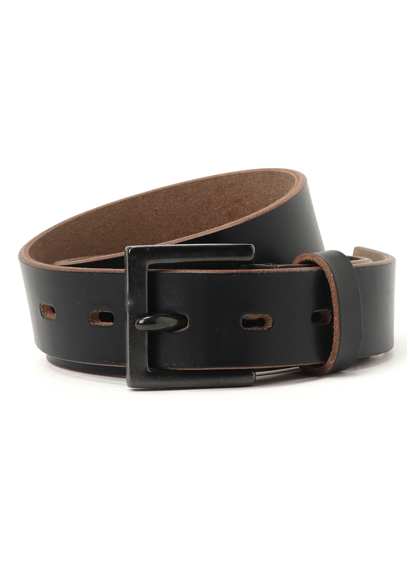CHROMEXCEL LEATHER PLAIN BLACK BELT