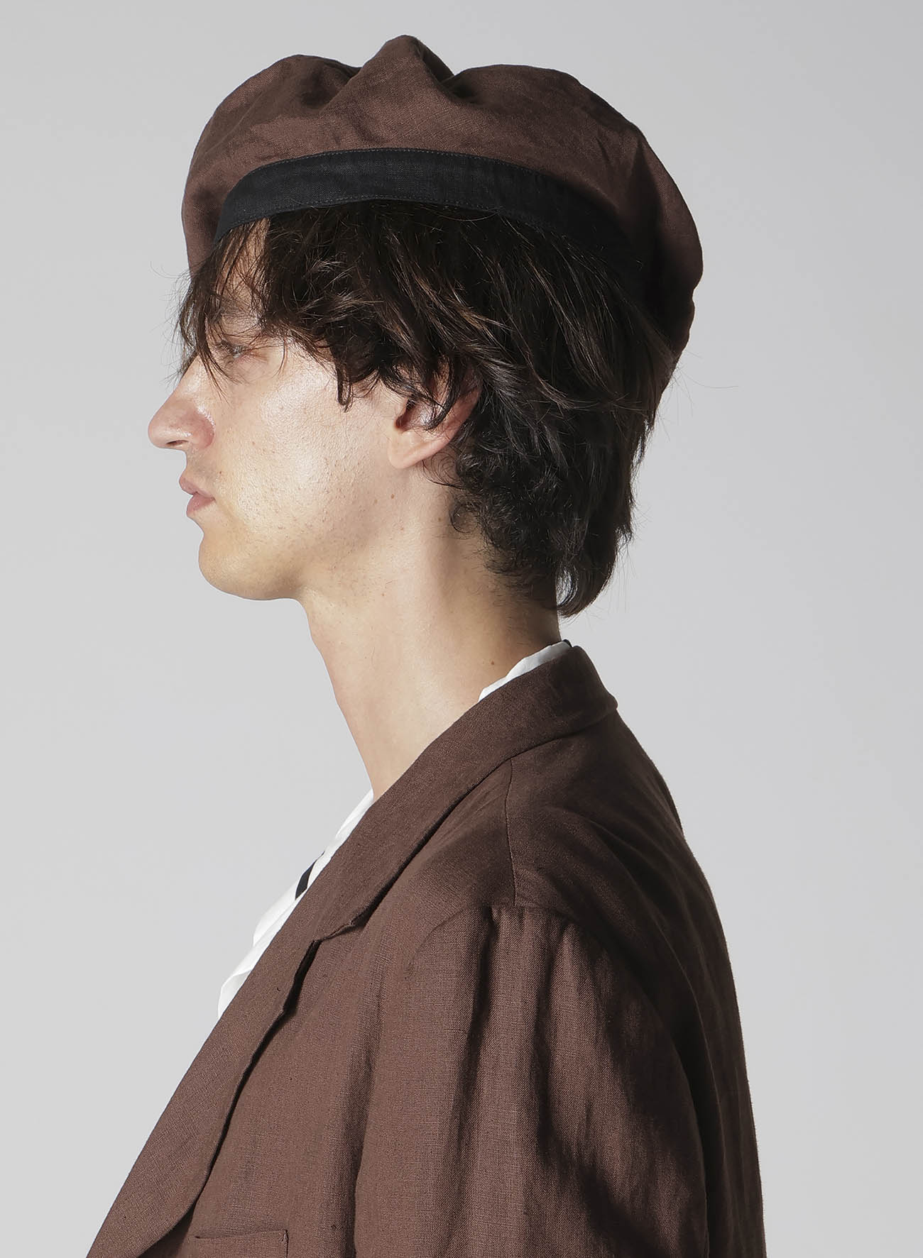 【Y's for men × MASSES】 LINEN ADJUSTABLE BERET
