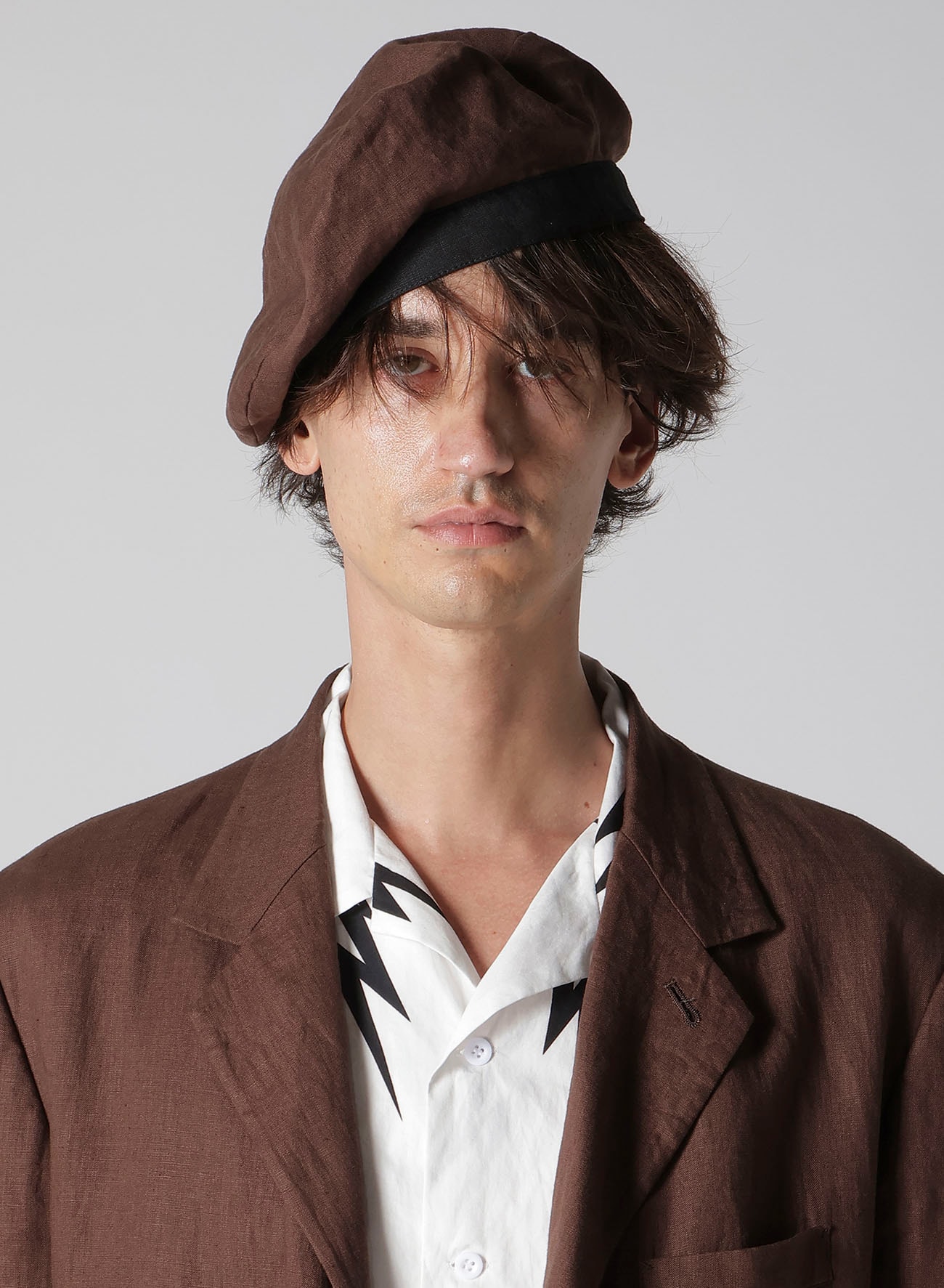 【Y's for men × MASSES】 LINEN ADJUSTABLE BERET