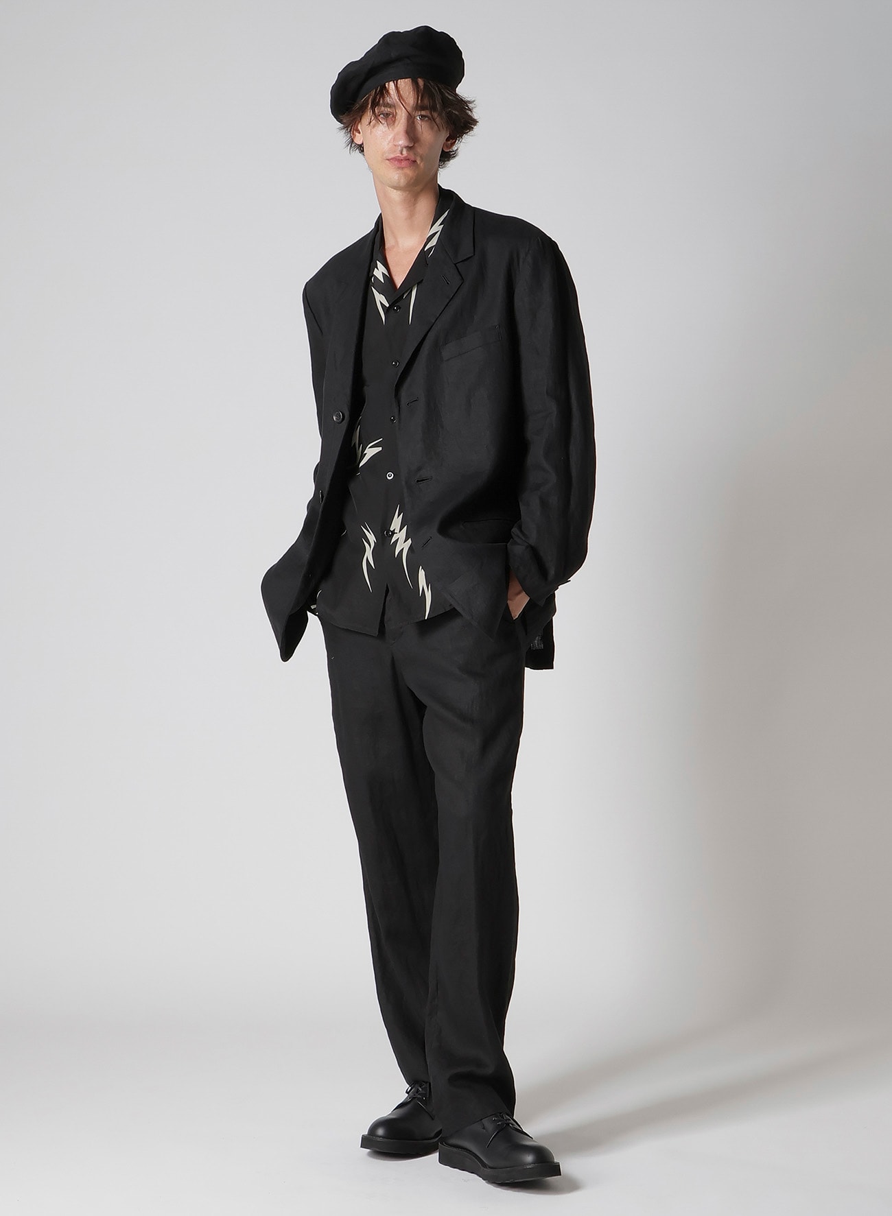 【Y's for men × MASSES】 LINEN ADJUSTABLE BERET