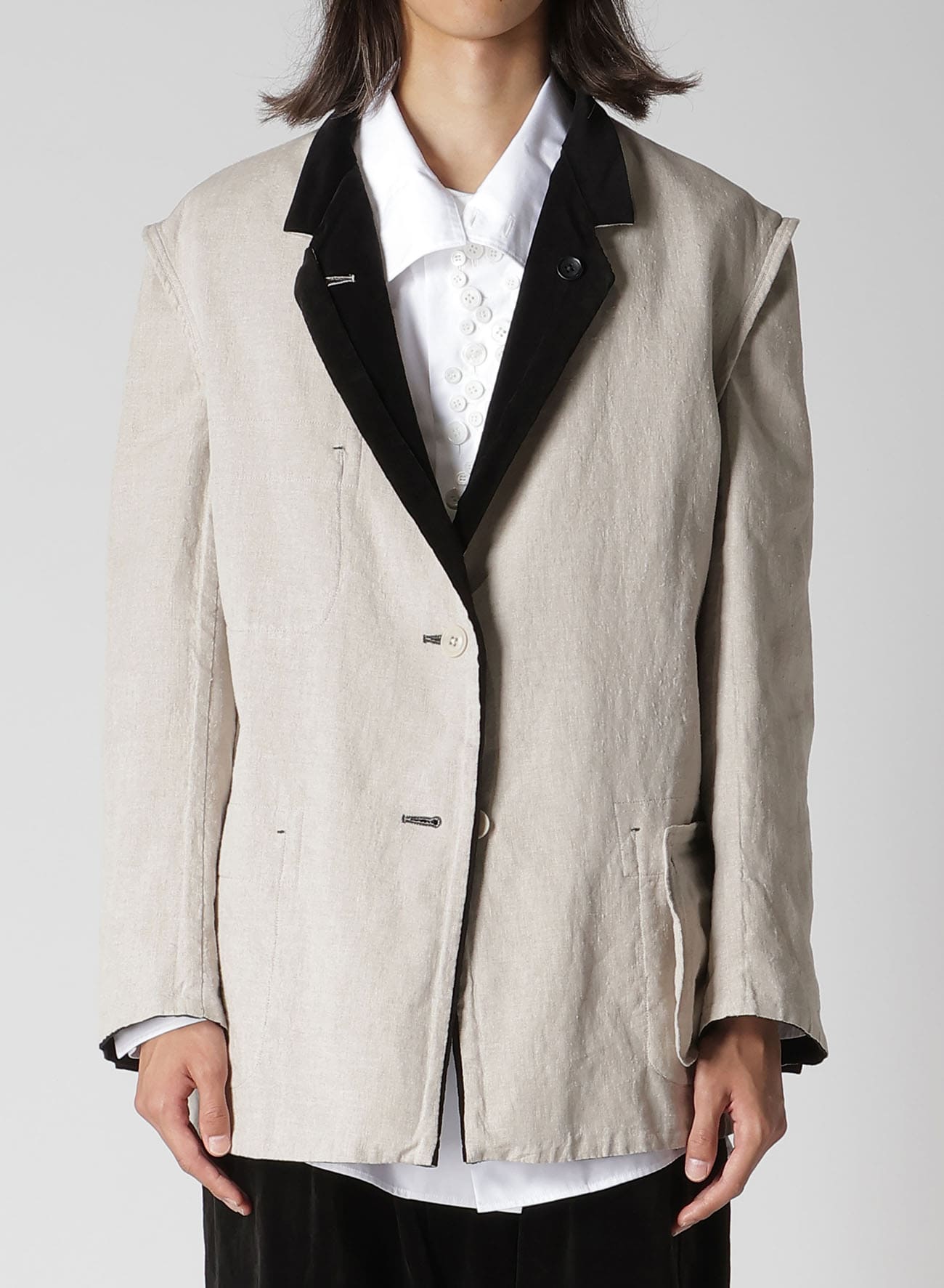 DOUBLE FACE POCKET JACKET