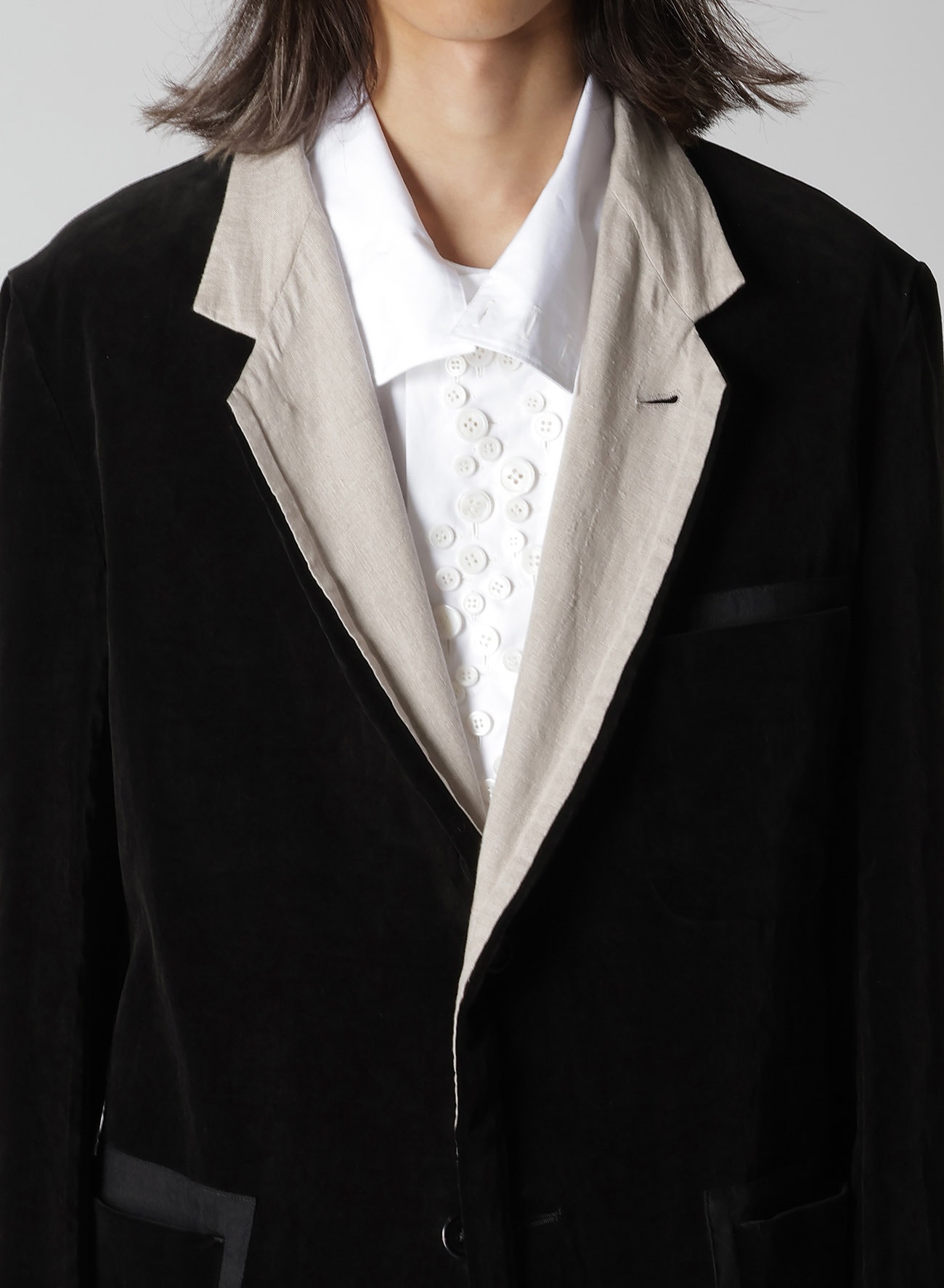 DOUBLE FACE POCKET JACKET