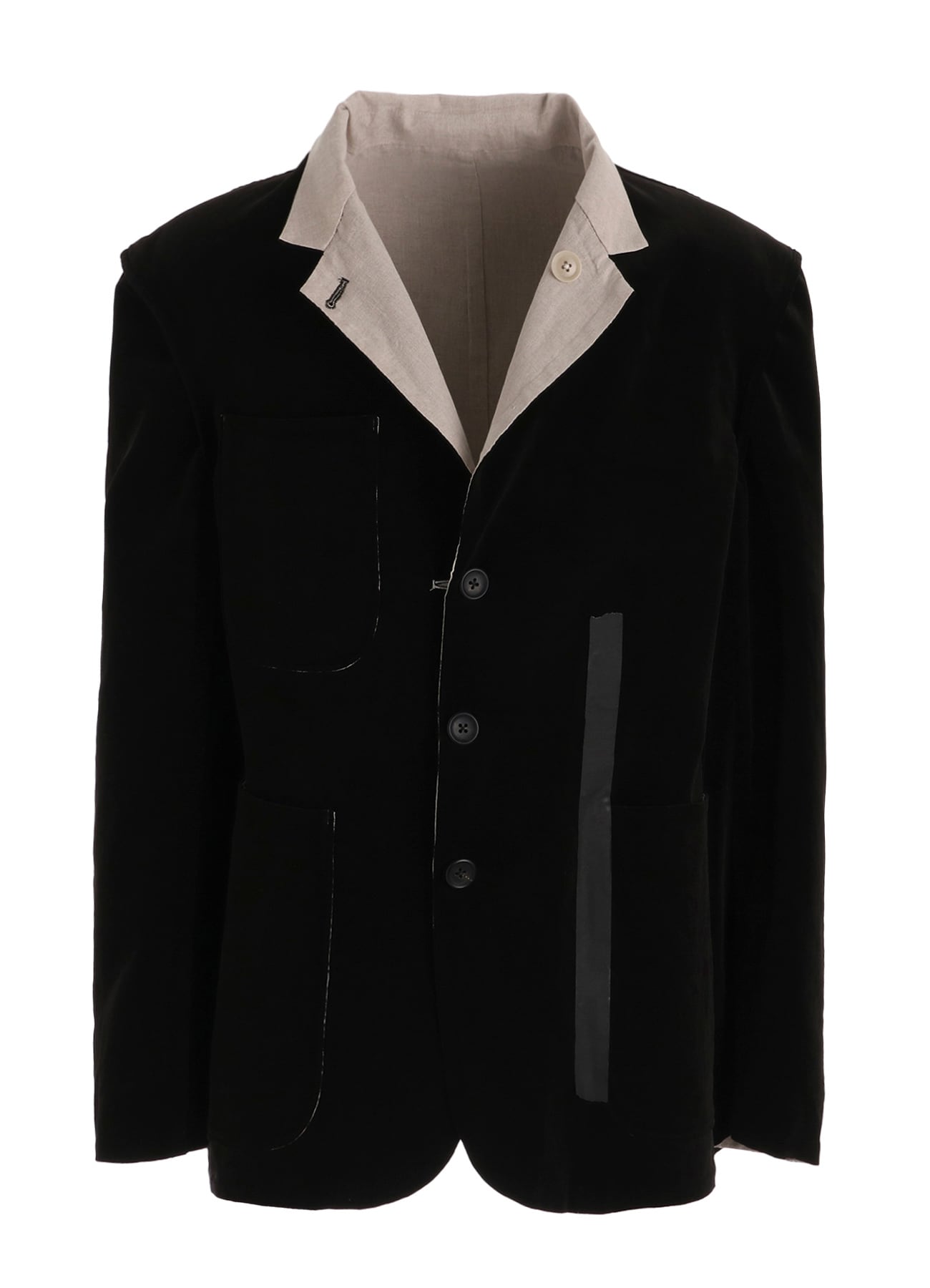 【PIECE UNIQUE】DOUBLE FACE 3-BUTTON JACKET