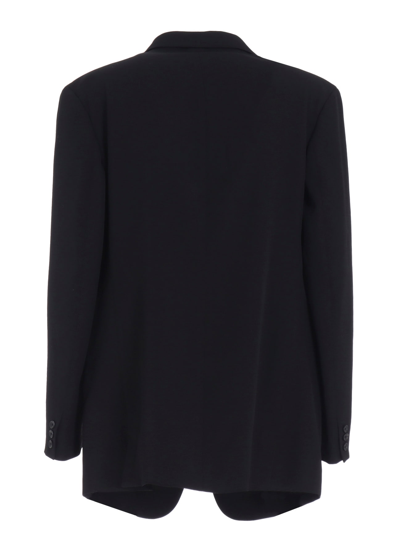 WOOL GABARDINE LEFT AND RIGHT CHANGE POCKET JACKET