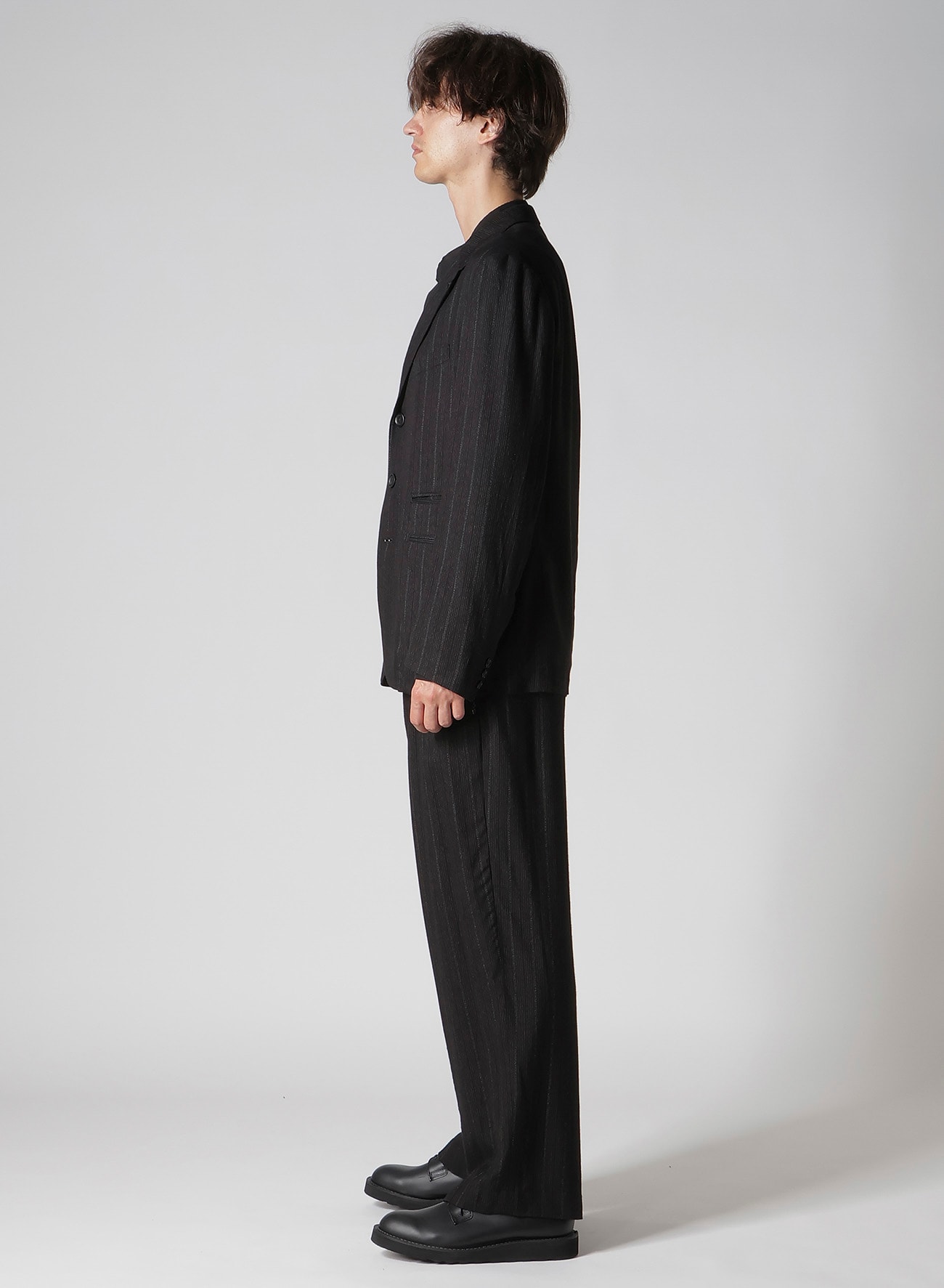 ZIP OPENED CUFF 3-BUTTON JACKET