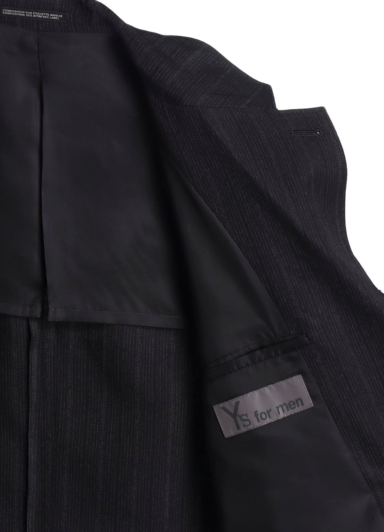 ZIP OPENED CUFF 3-BUTTON JACKET