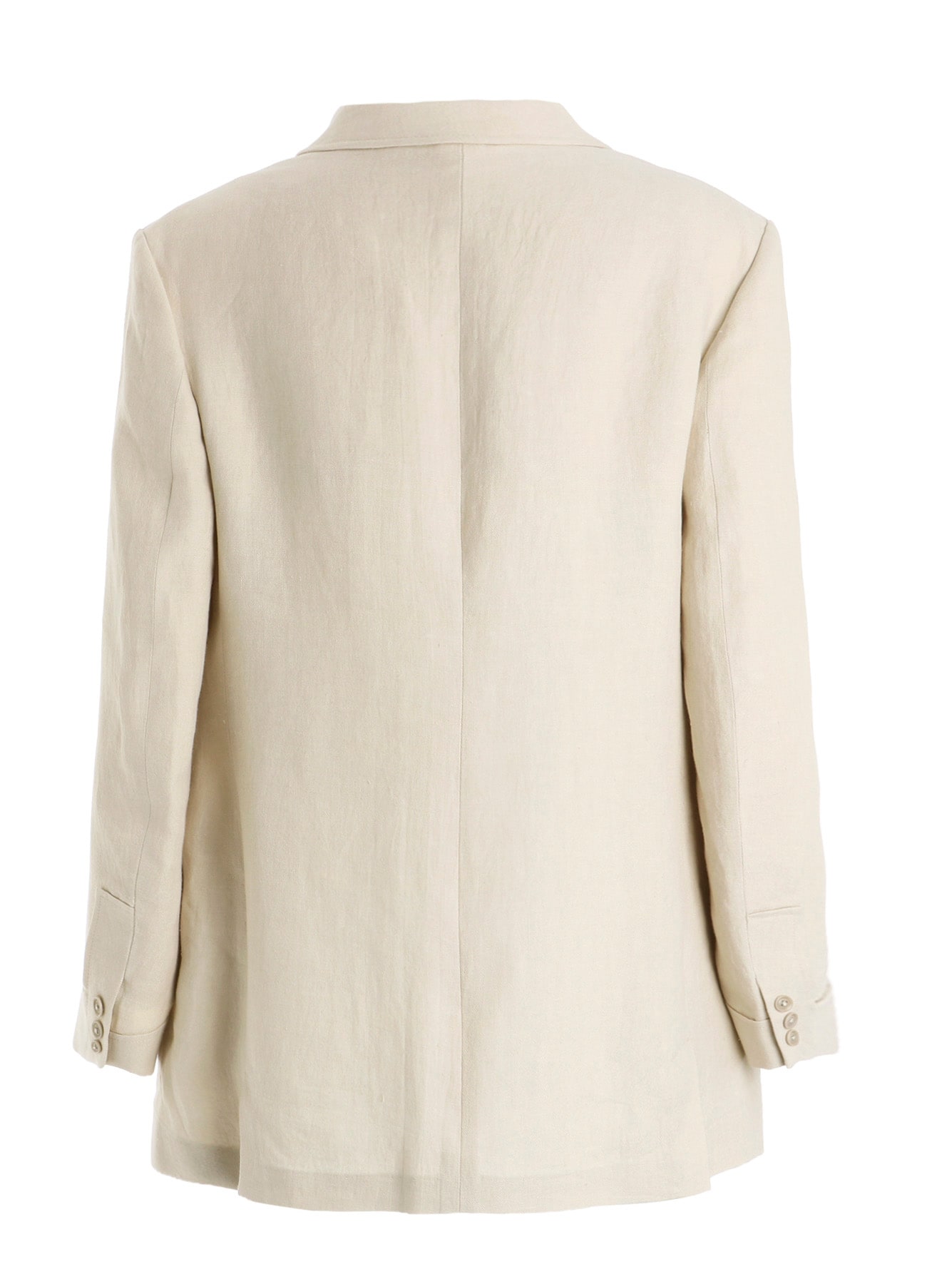 UN-DYED LINEN TWILL 4 POCKETS JACKET