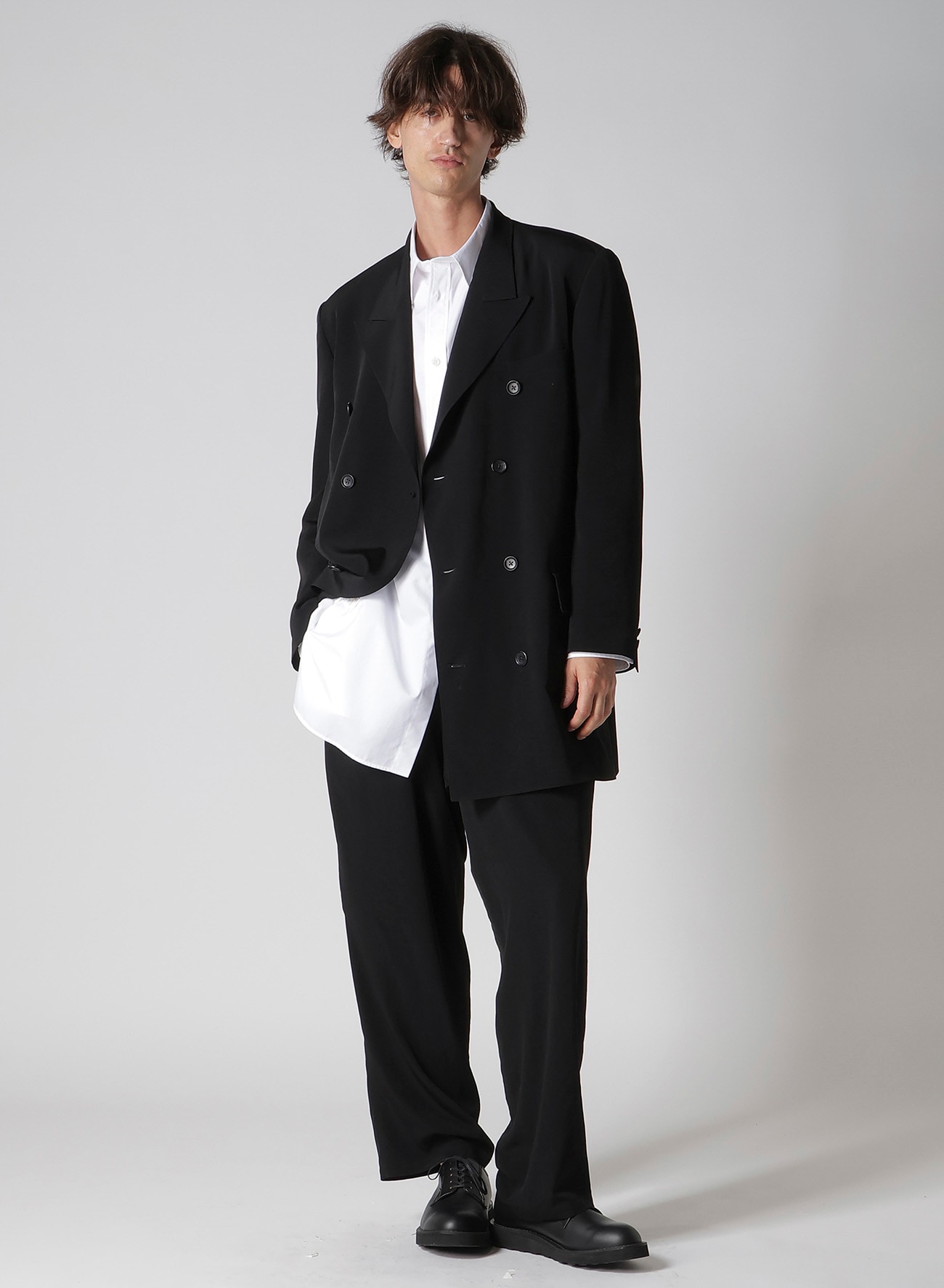 TA TUXEDO BIG PEAKED LAPEL JACKET
