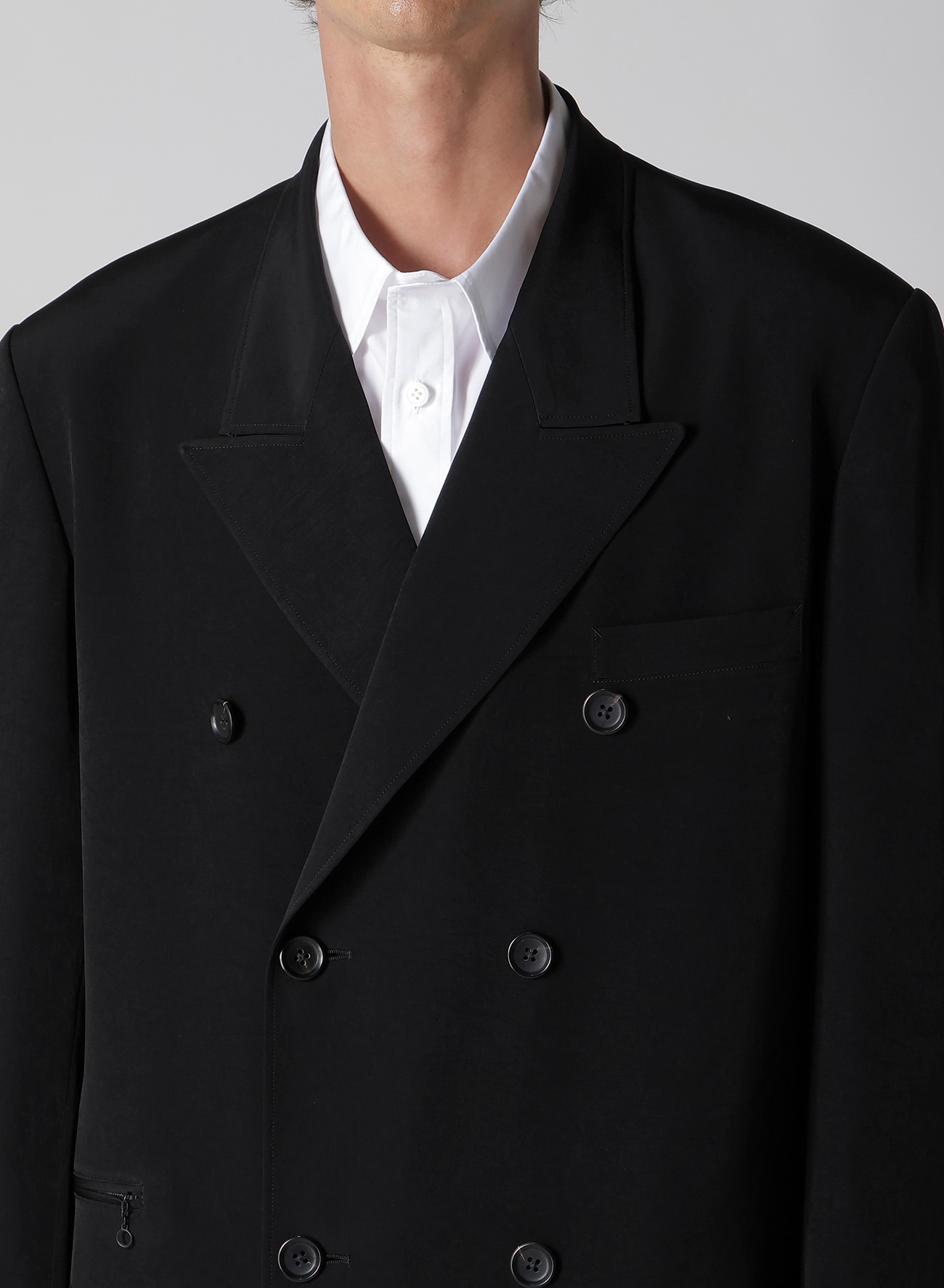 TA TUXEDO BIG PEAKED LAPEL JACKET