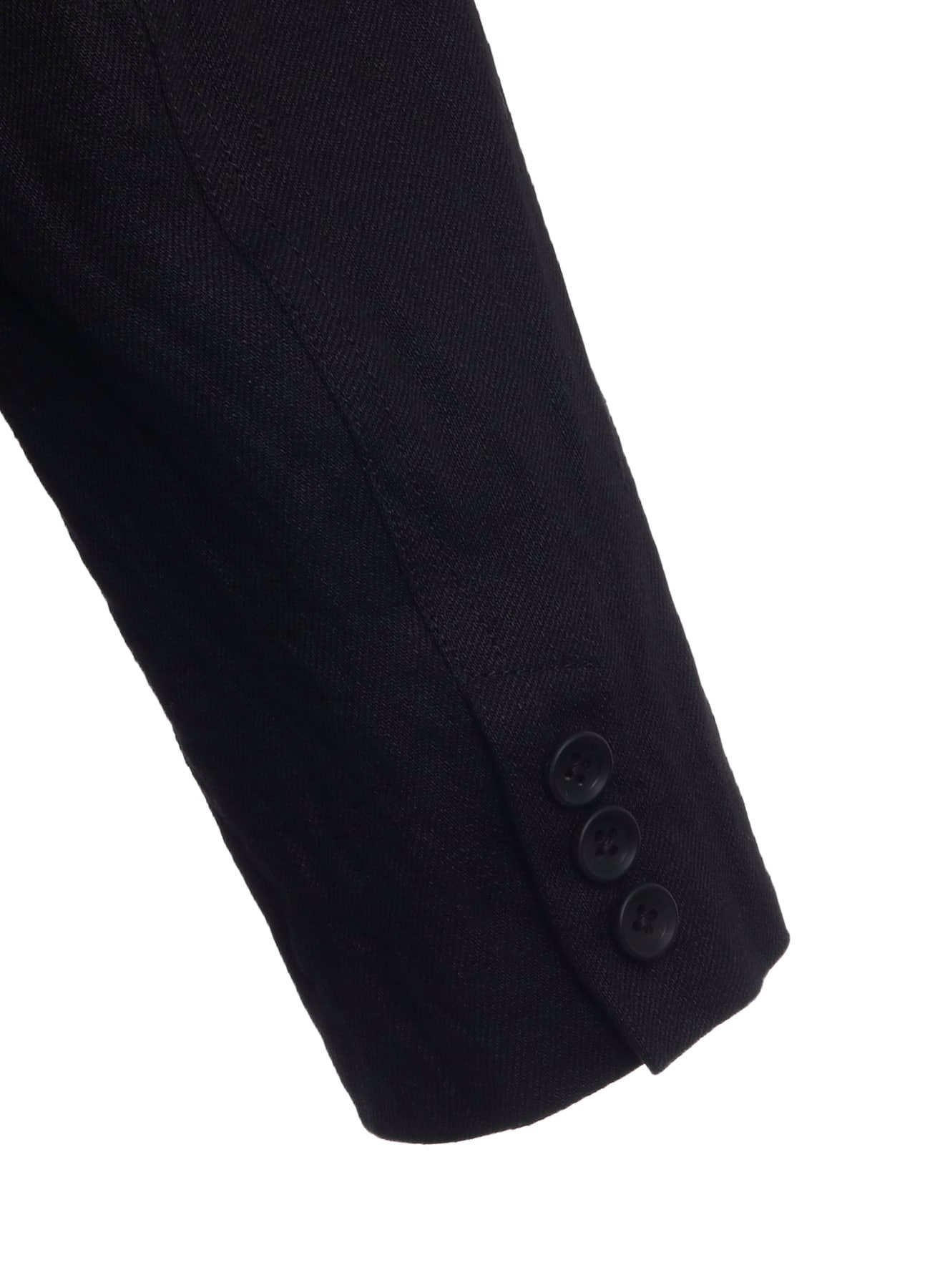 LINEN CHINO JACKET WITH LEFT-SIDE FLAP POCKET