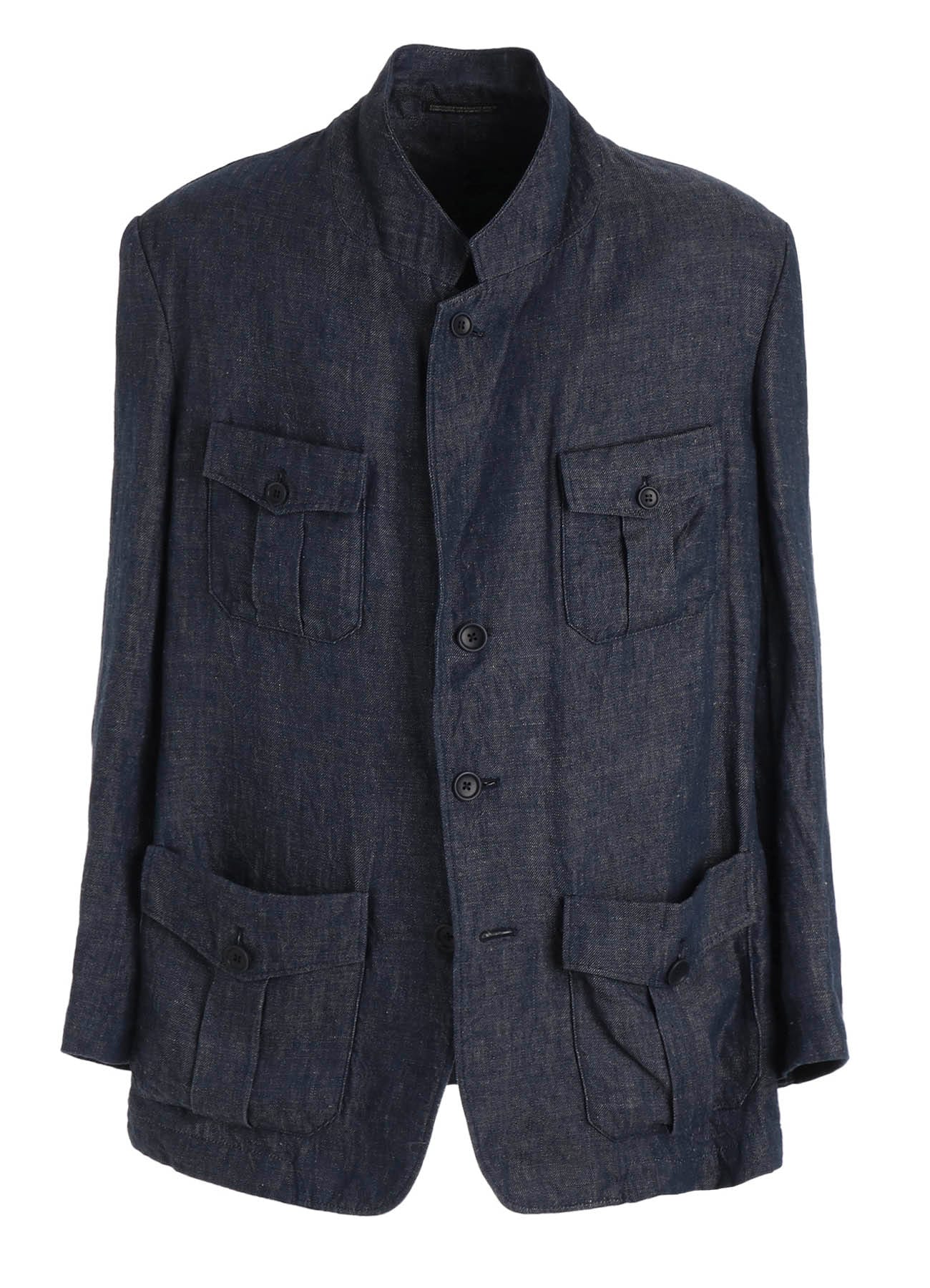 【PIECE UNIQUE】LINEN CHINO 4-POCKET JACKET