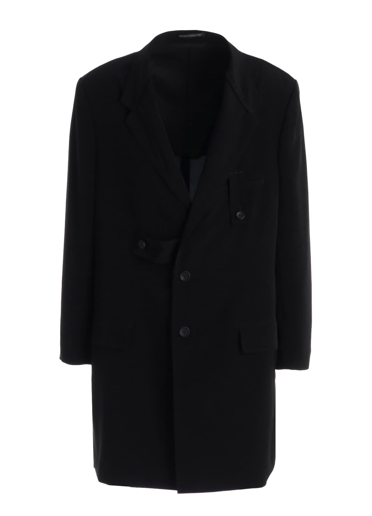 TA TUXEDO BASTED COLLAR JACKET