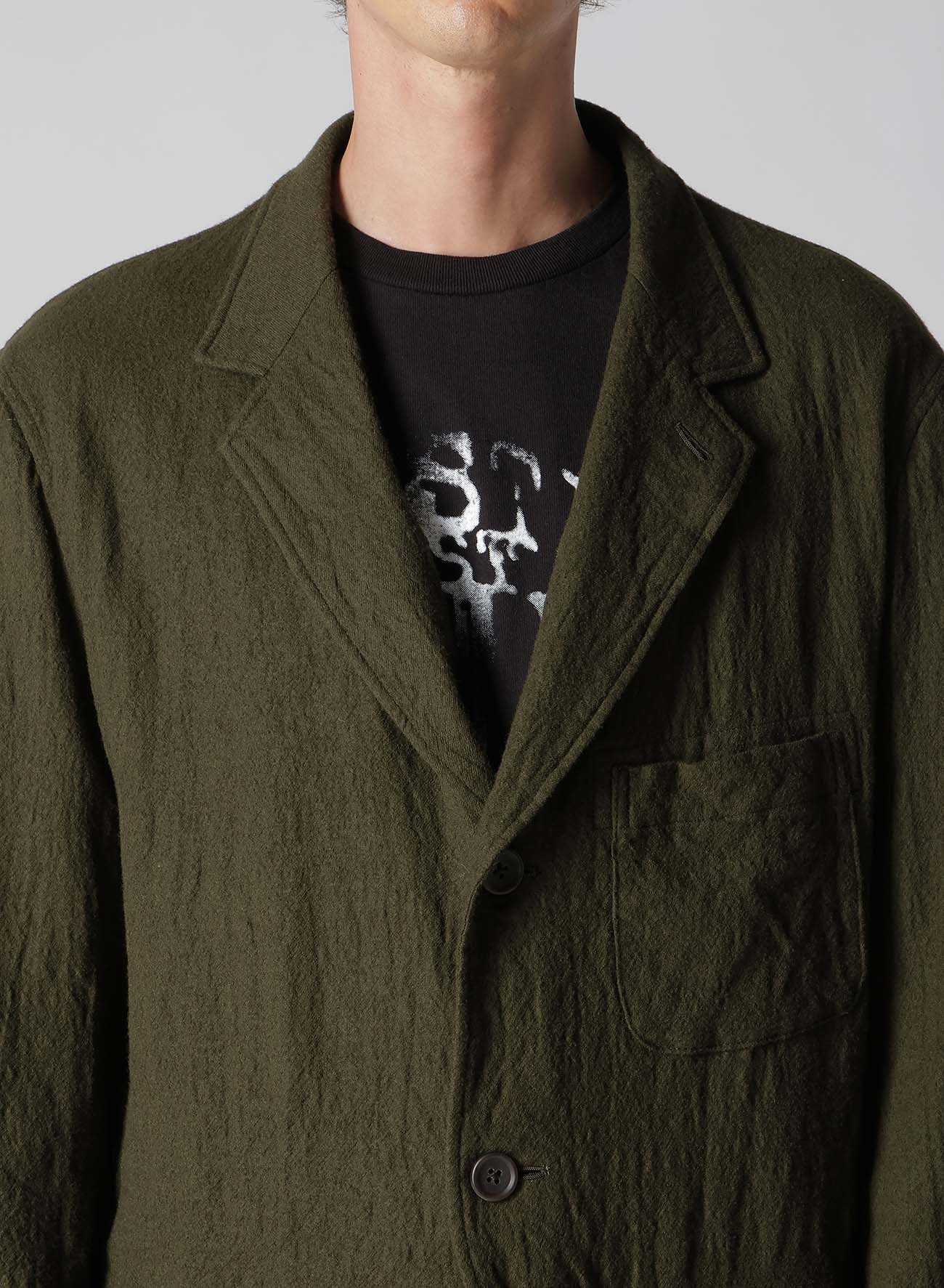 【Y's for men × MASSES】 SHRINK SERGE 3B JACKET