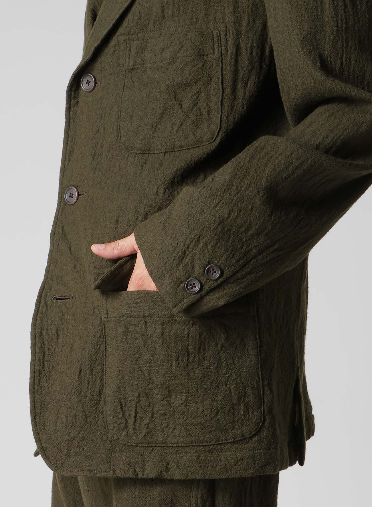 【Y's for men × MASSES】 SHRINK SERGE 3B JACKET