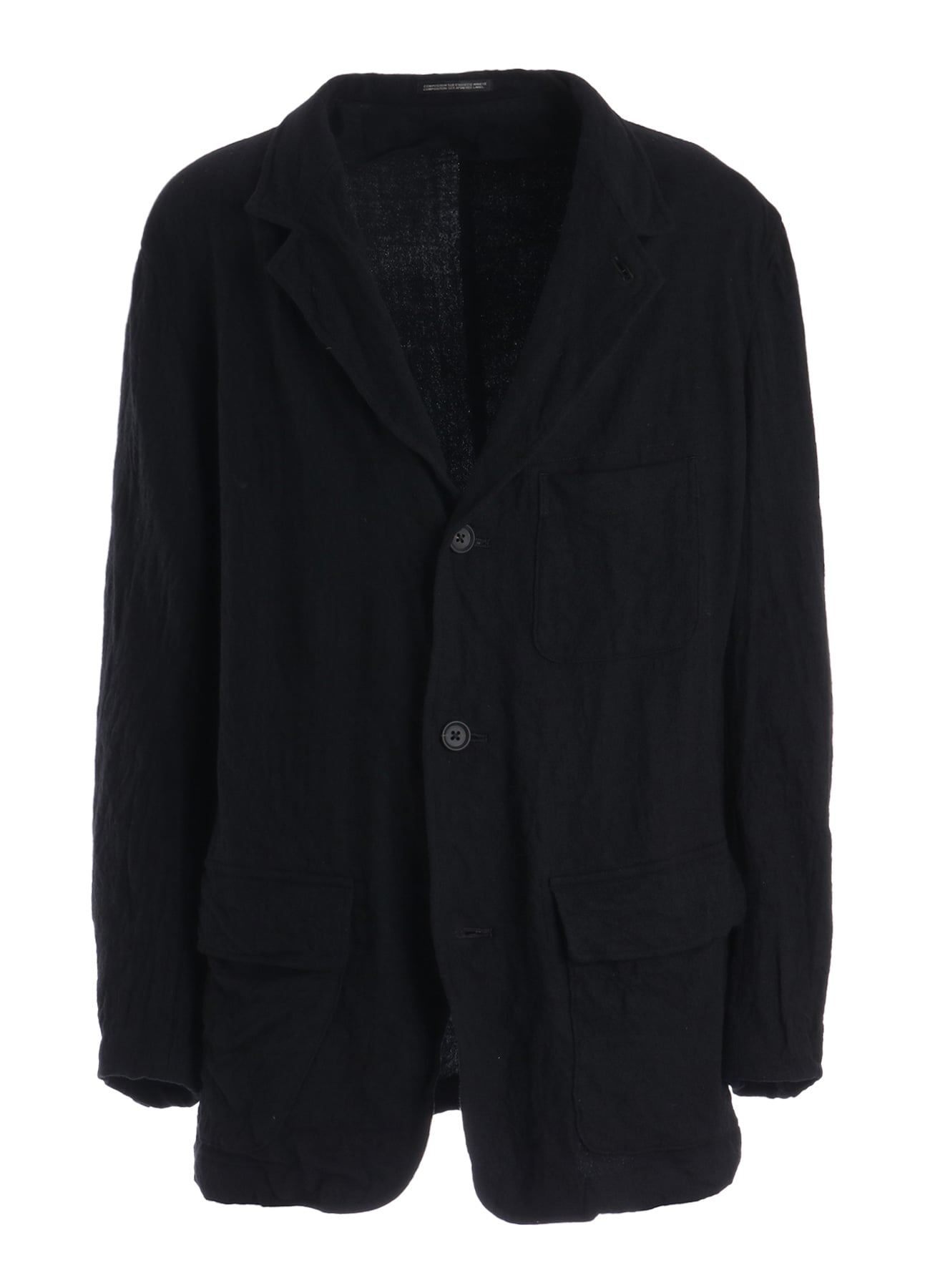 【Y's for men × MASSES】 SHRINK SERGE 3B JACKET