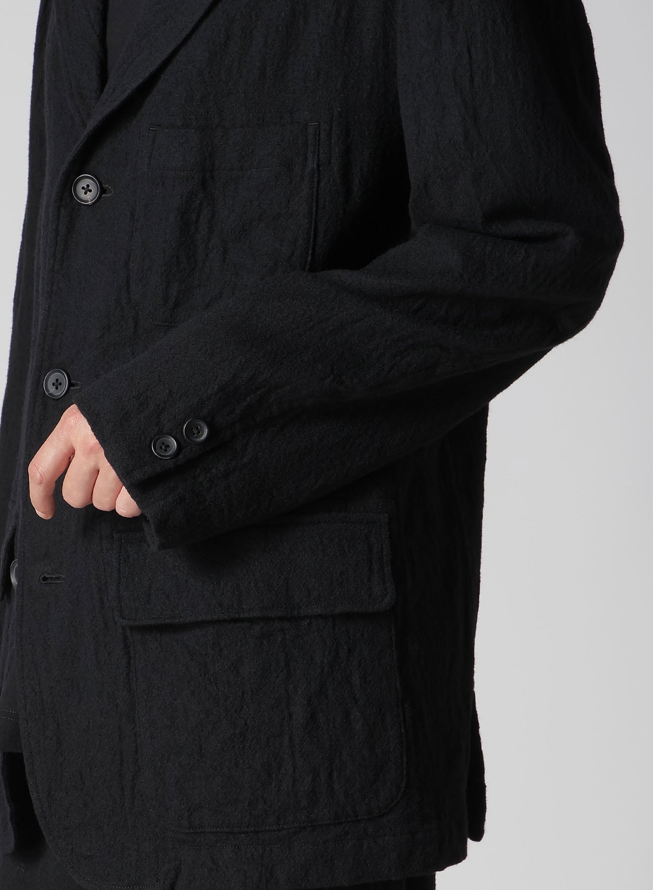 【Y's for men × MASSES】 SHRINK SERGE 3B JACKET