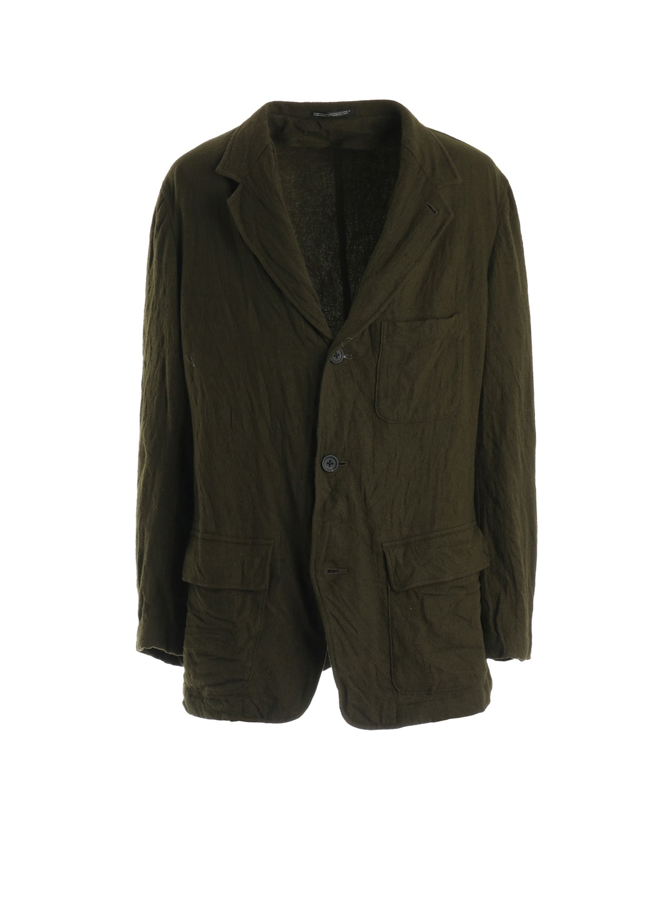 【Y's for men × MASSES】 SHRINK SERGE 3B JACKET