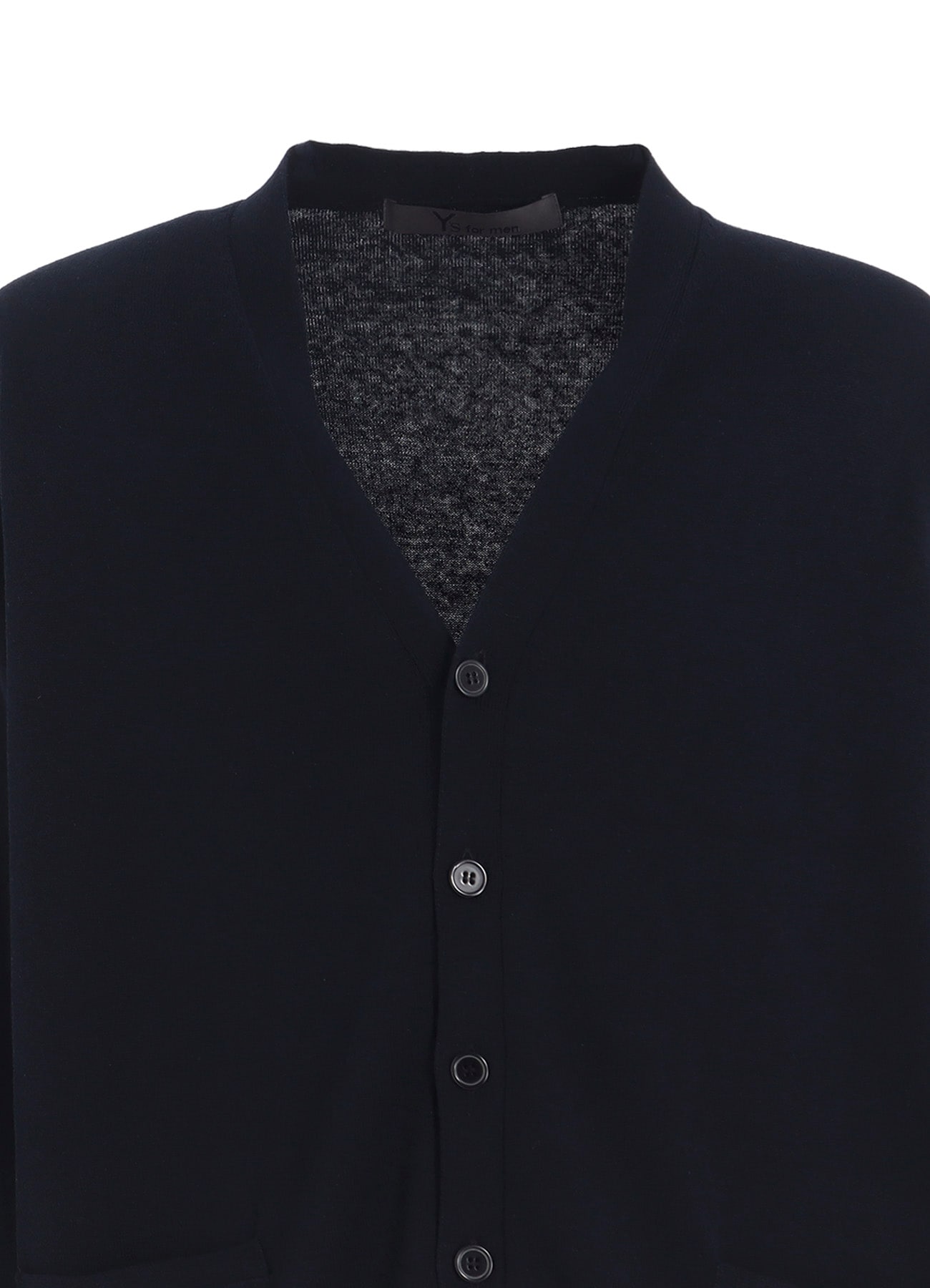 Y's for men LOGO V-NECK CARDIGAN