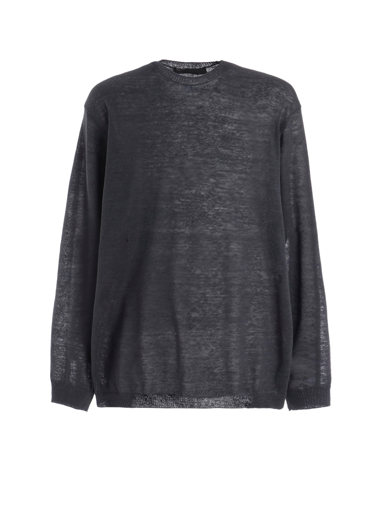 12G1PLY PLAIN STITCH ROUND NECK PULLOVER