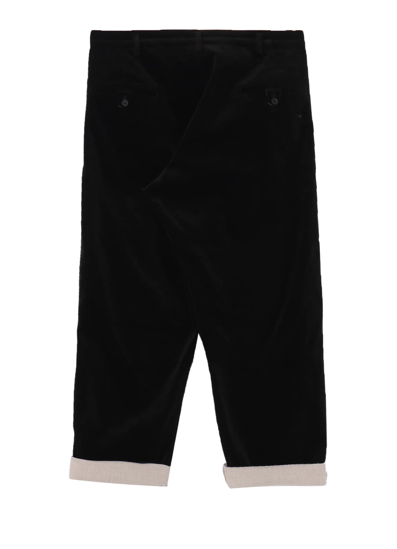 DOUBLE FACE HEM TAB PANTS