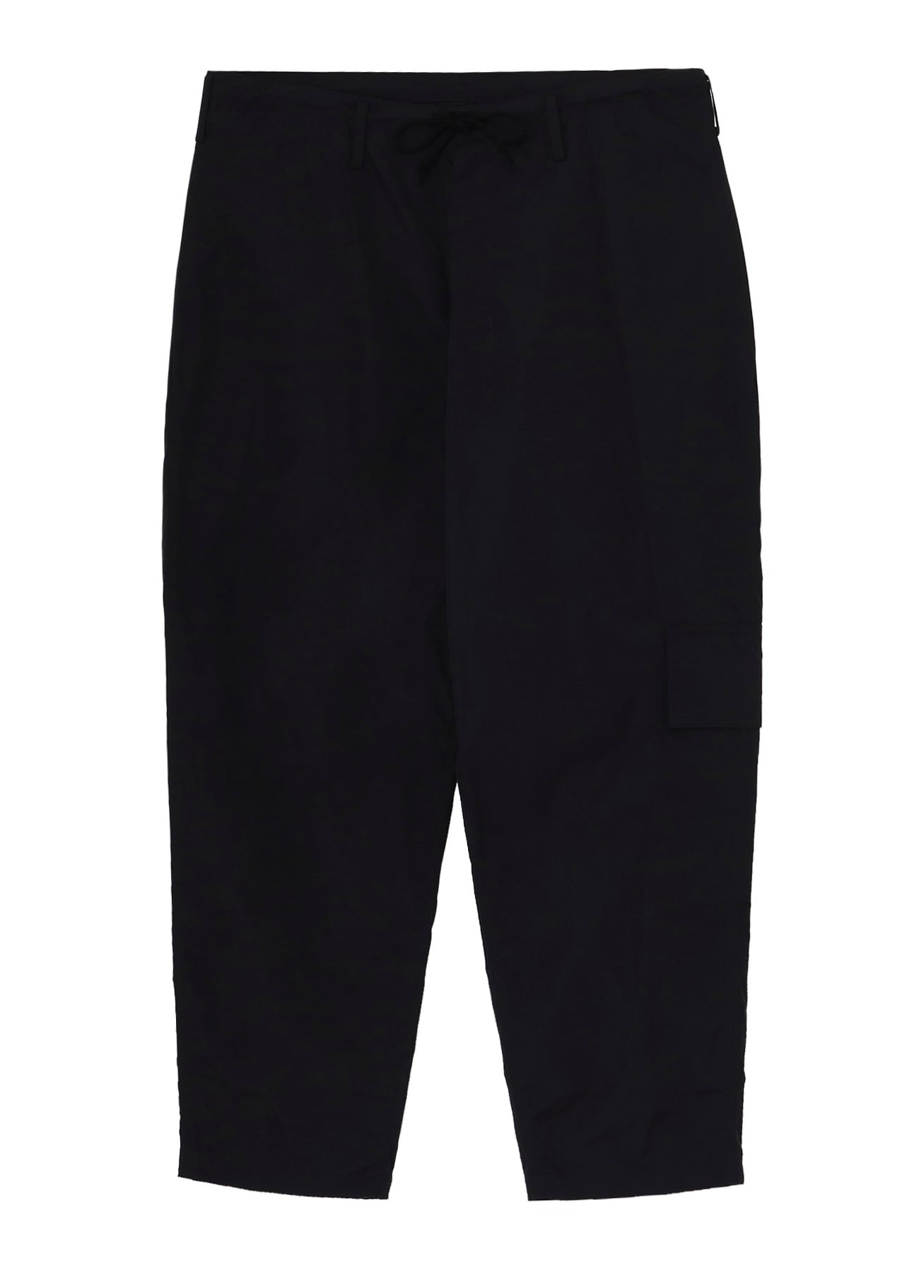 【PIECE UNIQUE】NYLON TAFFETA SIDE-TUCK STRING PANTS