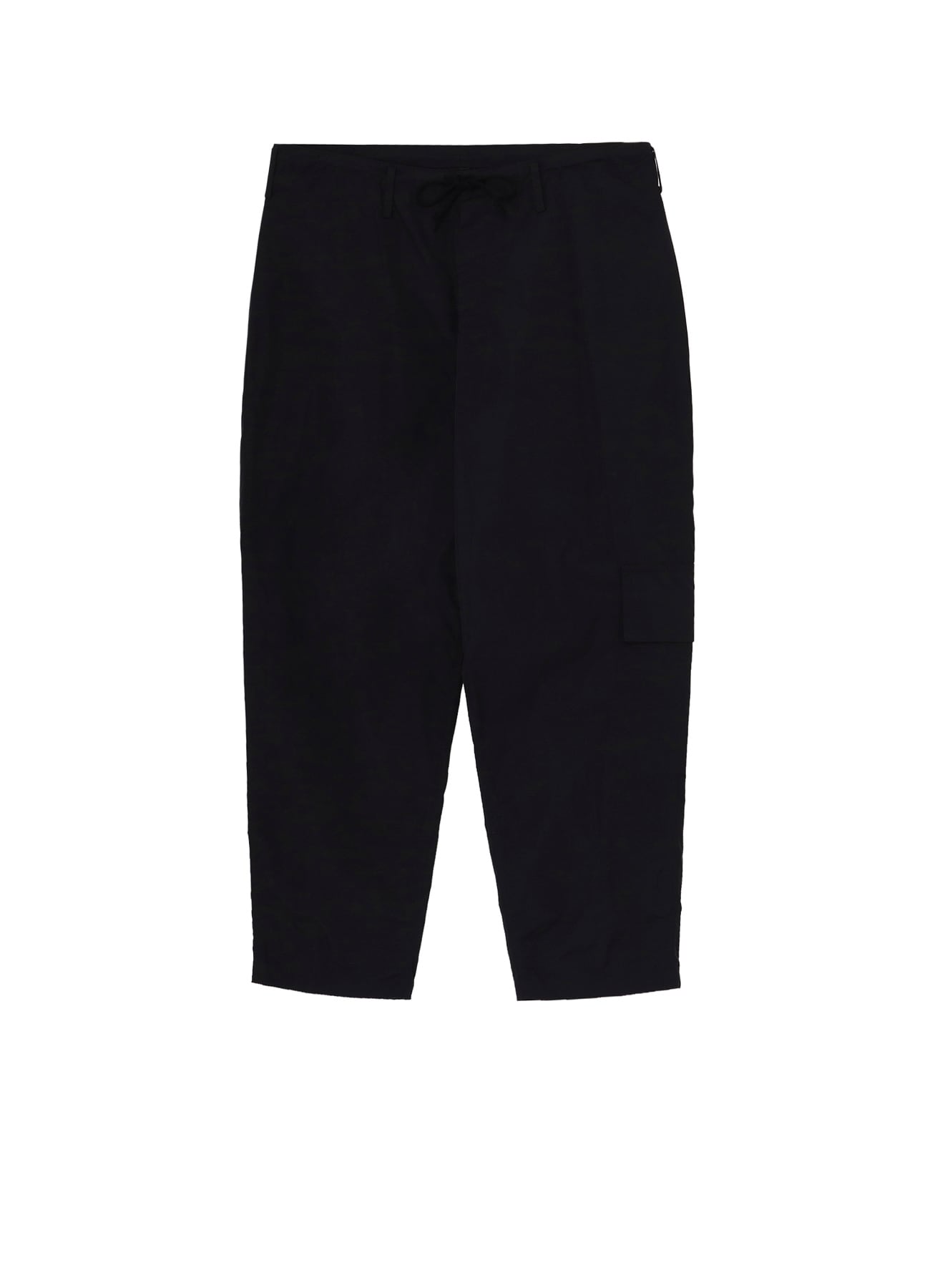 【PIECE UNIQUE】NYLON TAFFETA SIDE-TUCK STRING PANTS
