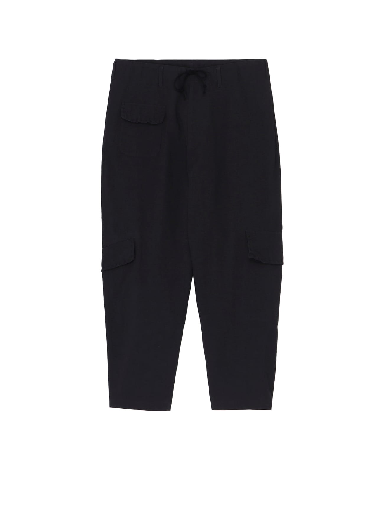 HAND STITCH SIDE TUCK STRING PANTS