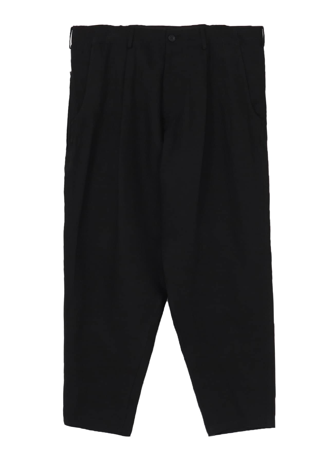 LINEN CHINO SIDE ZIP PANTS