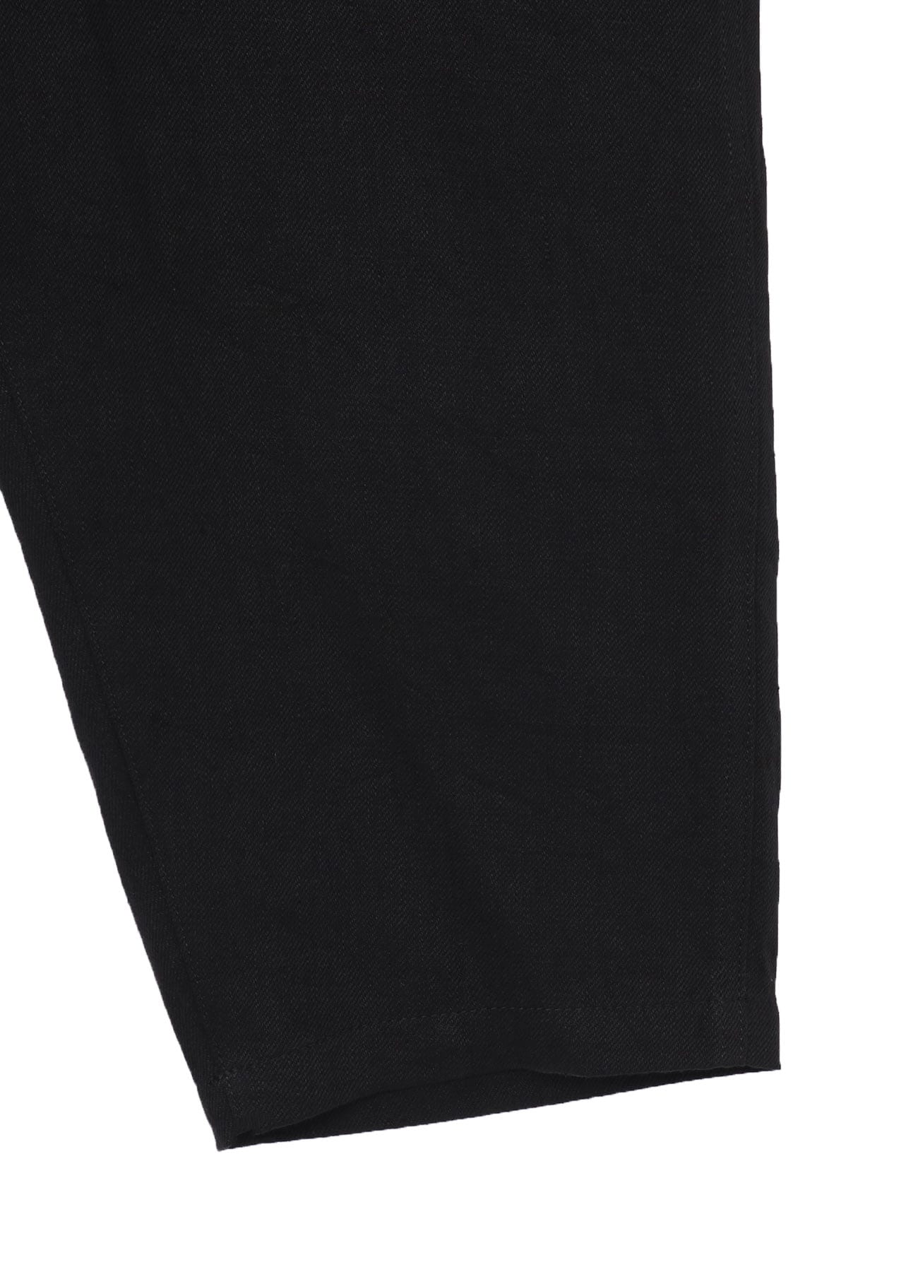 LINEN CHINO SIDE ZIP PANTS